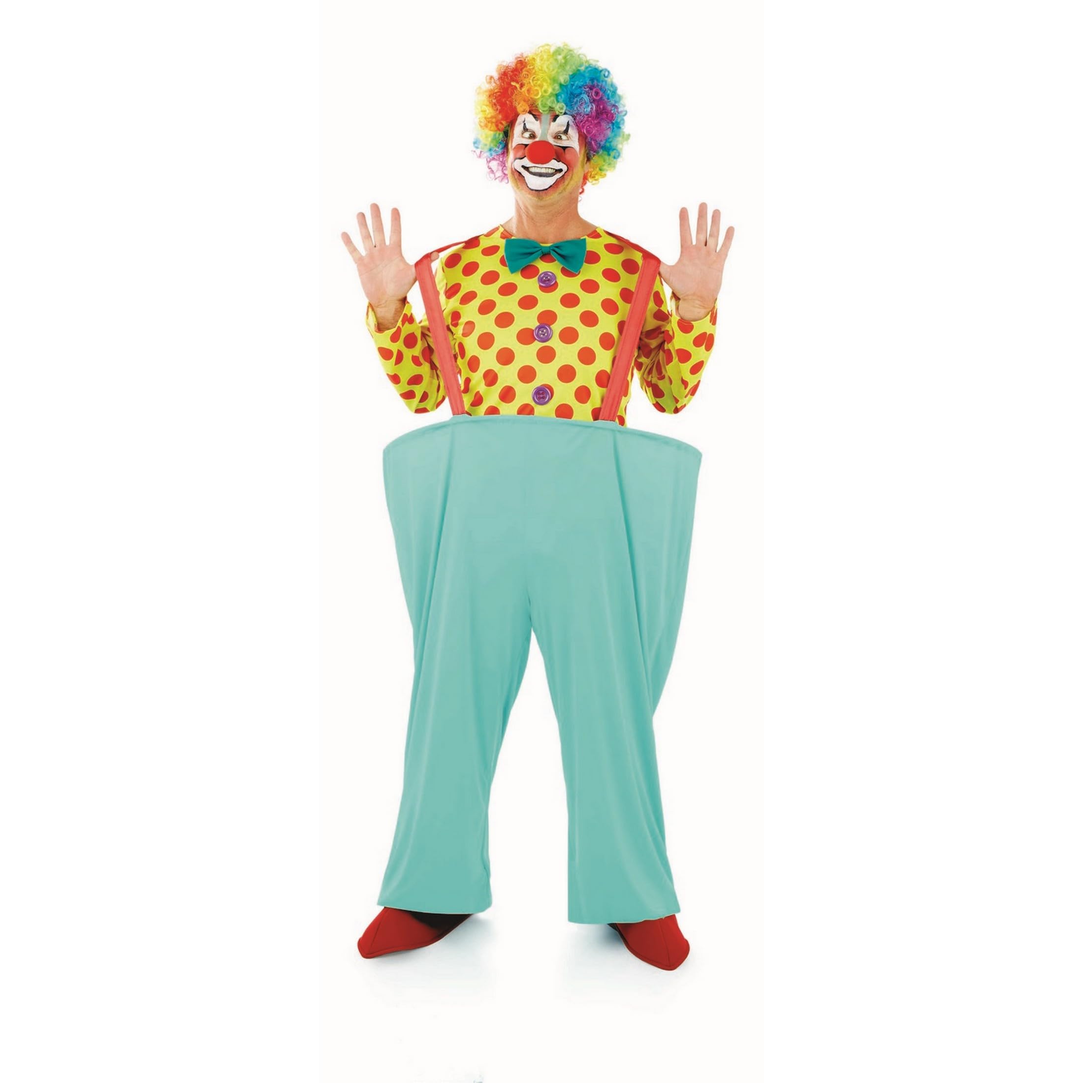 fun shack Adult Clown Costume for Men, Funny Clown Suit for Adults, Halloween Clown Outfit, Party Dress Up - Image 6