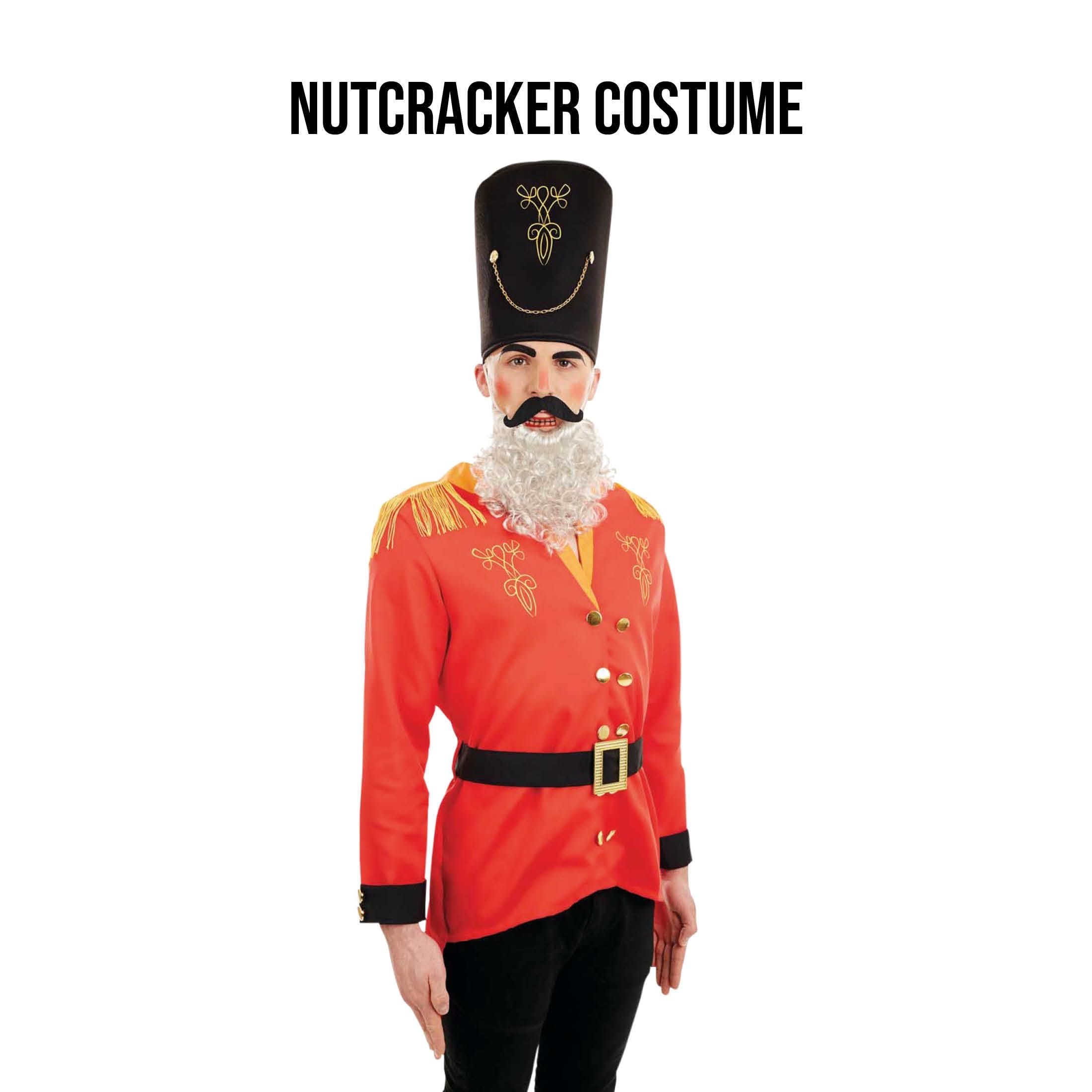 fun shack Adult Nutcracker Costume Adult Men, Toy Soldier Costume Men, Christmas Costumes Adults - Image 2