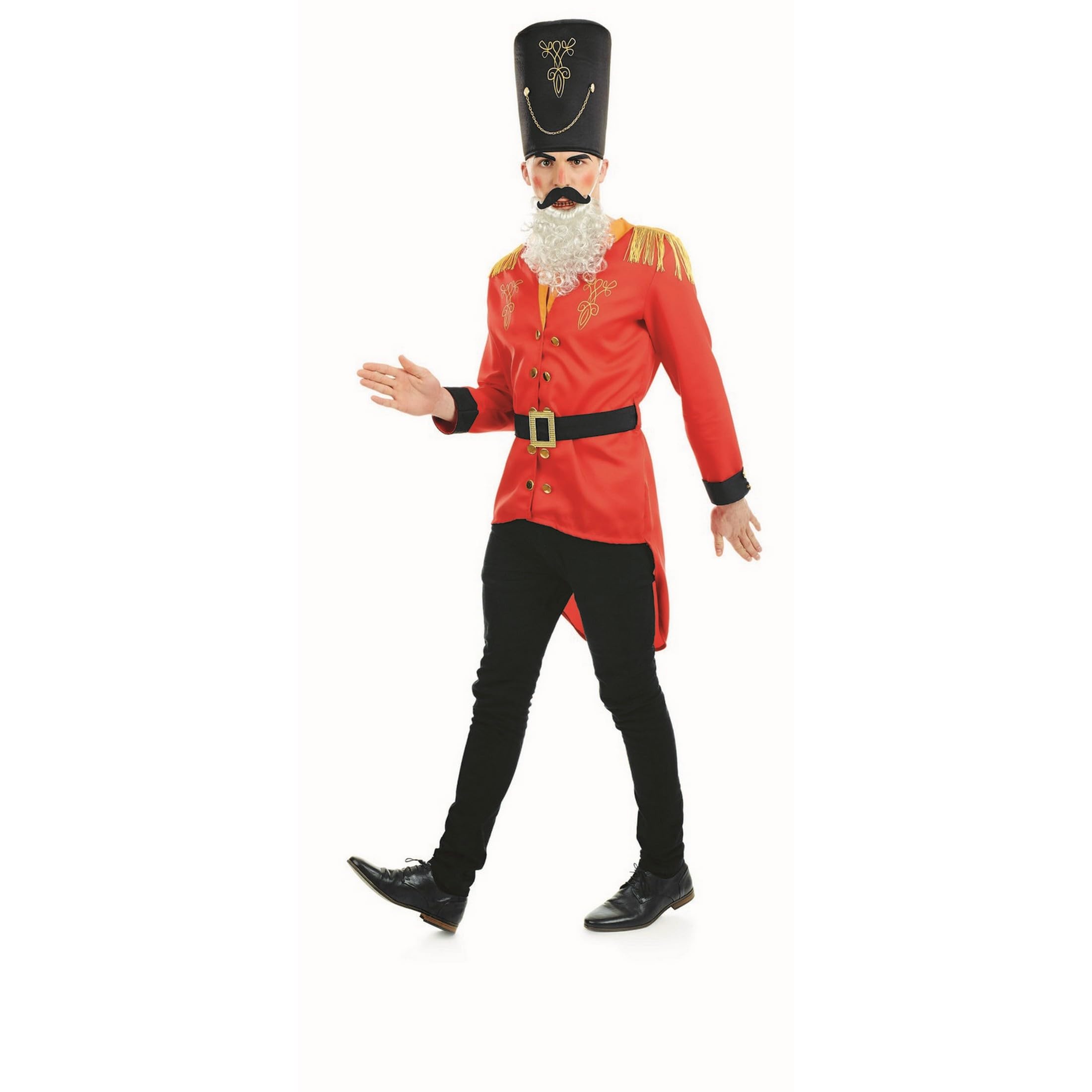 fun shack Adult Nutcracker Costume Adult Men, Toy Soldier Costume Men, Christmas Costumes Adults - Image 5