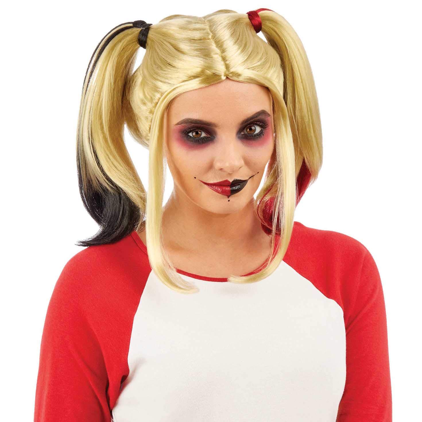 fun shack Adults Comic Book Character Wig Womens Cosplay Dip Dye Bunches Hair Accessory