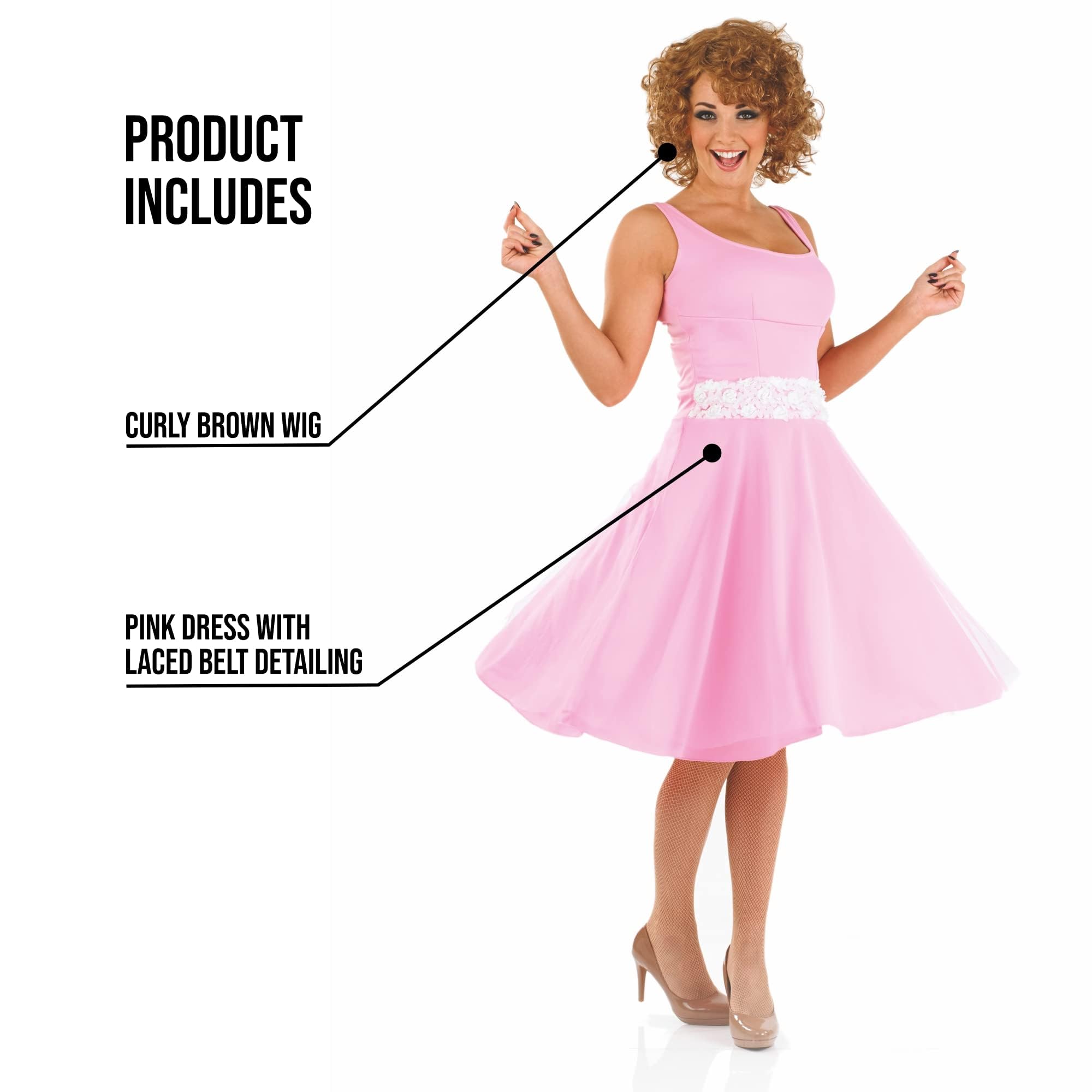 fun shack Baby Dancing Movie Dress, 50s Style Rockabilly Dresses for Women, Vintage 50s Dresses, Retro Fashion - Image 3