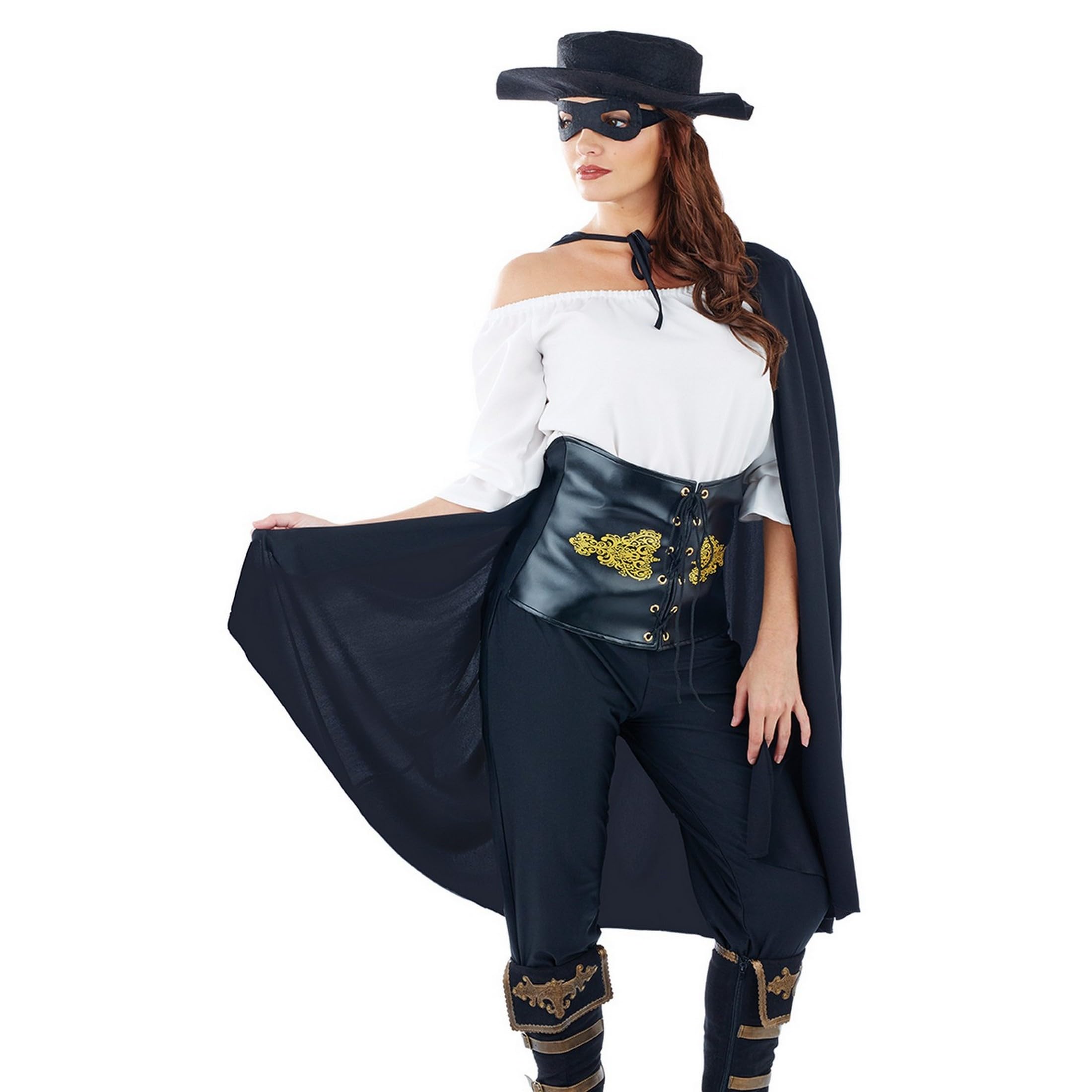 fun shack Bandit Costume Women Halloween Costumes for Women - Image 4