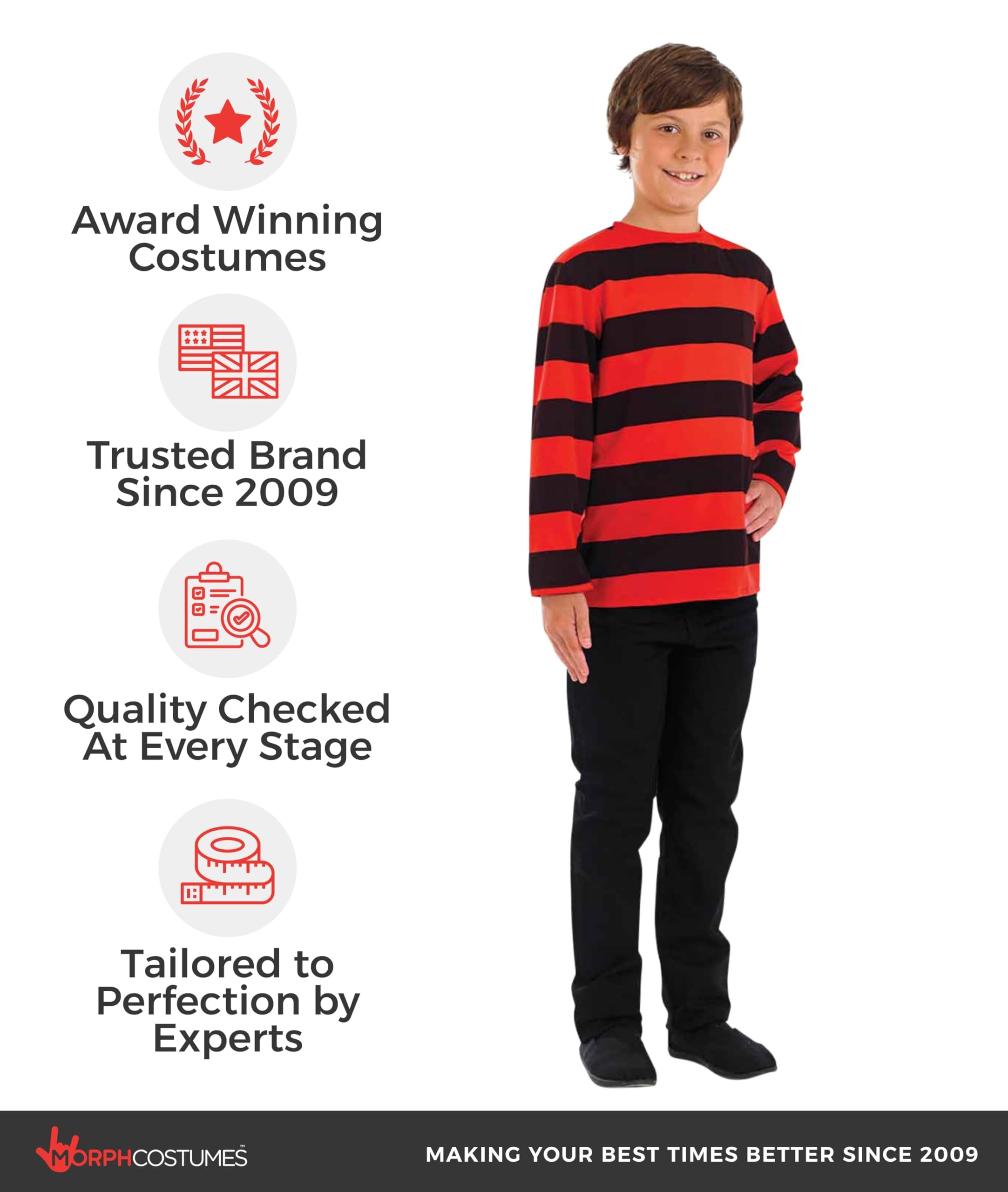 fun shack Black And Red Striped Jumper For Men And Women Casual Wear Stylish Knit Sweater Perfect For All Seasons - Image 4