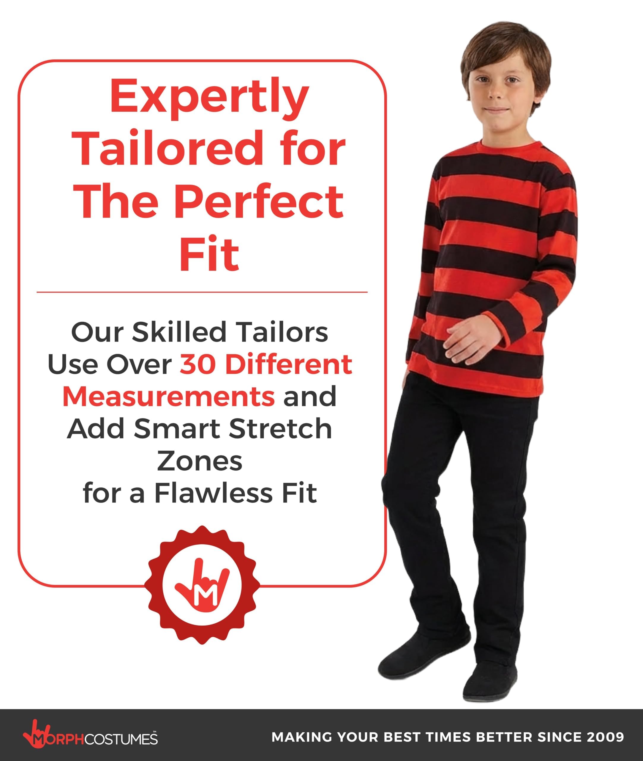 fun shack Black And Red Striped Jumper For Men And Women Casual Wear Stylish Knit Sweater Perfect For All Seasons - Image 6