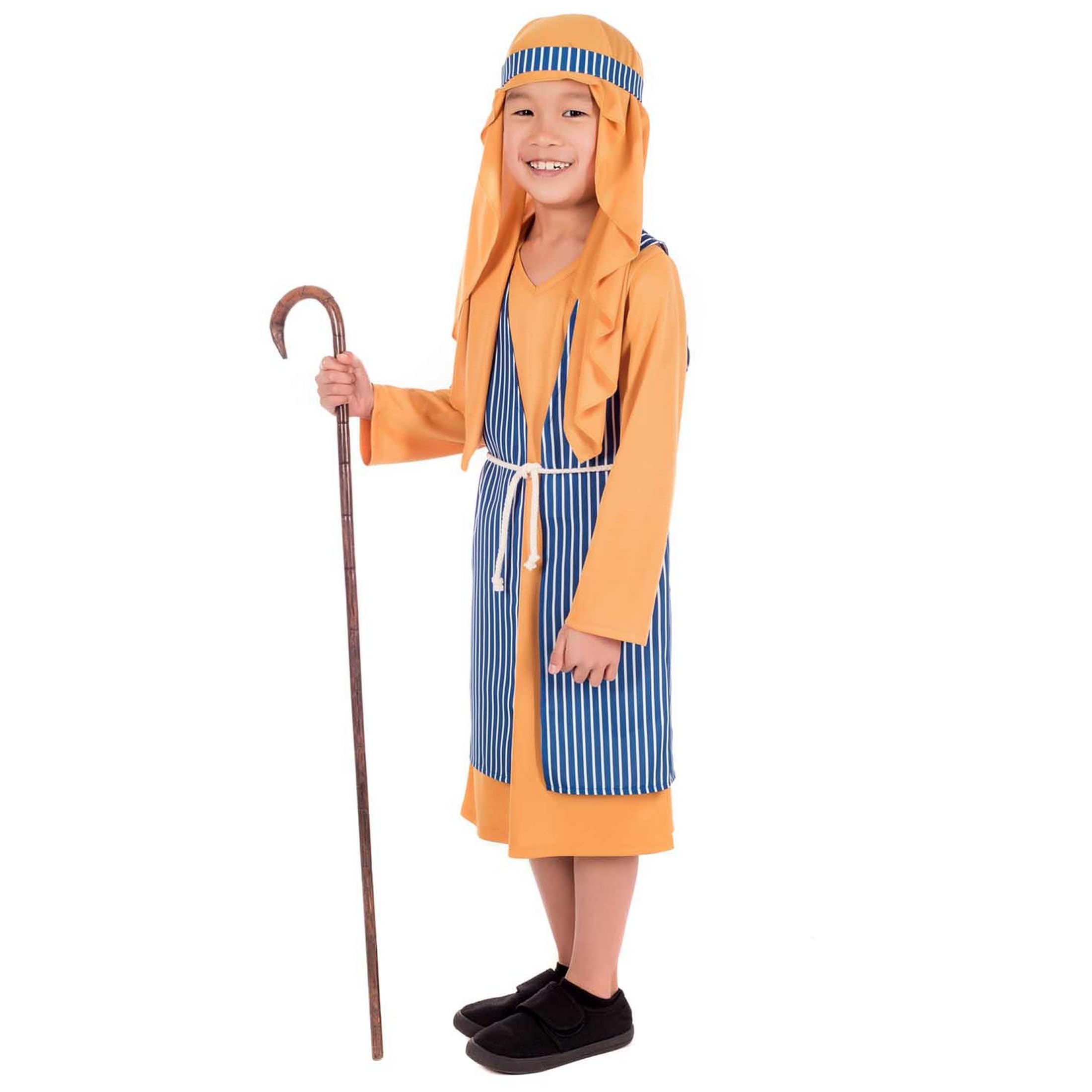 fun shack Blue Shepherd Costume for Kids, Boys Shepherd Costume, Christmas Costumes for Kids, Boys Nativity Costumes - Image 7