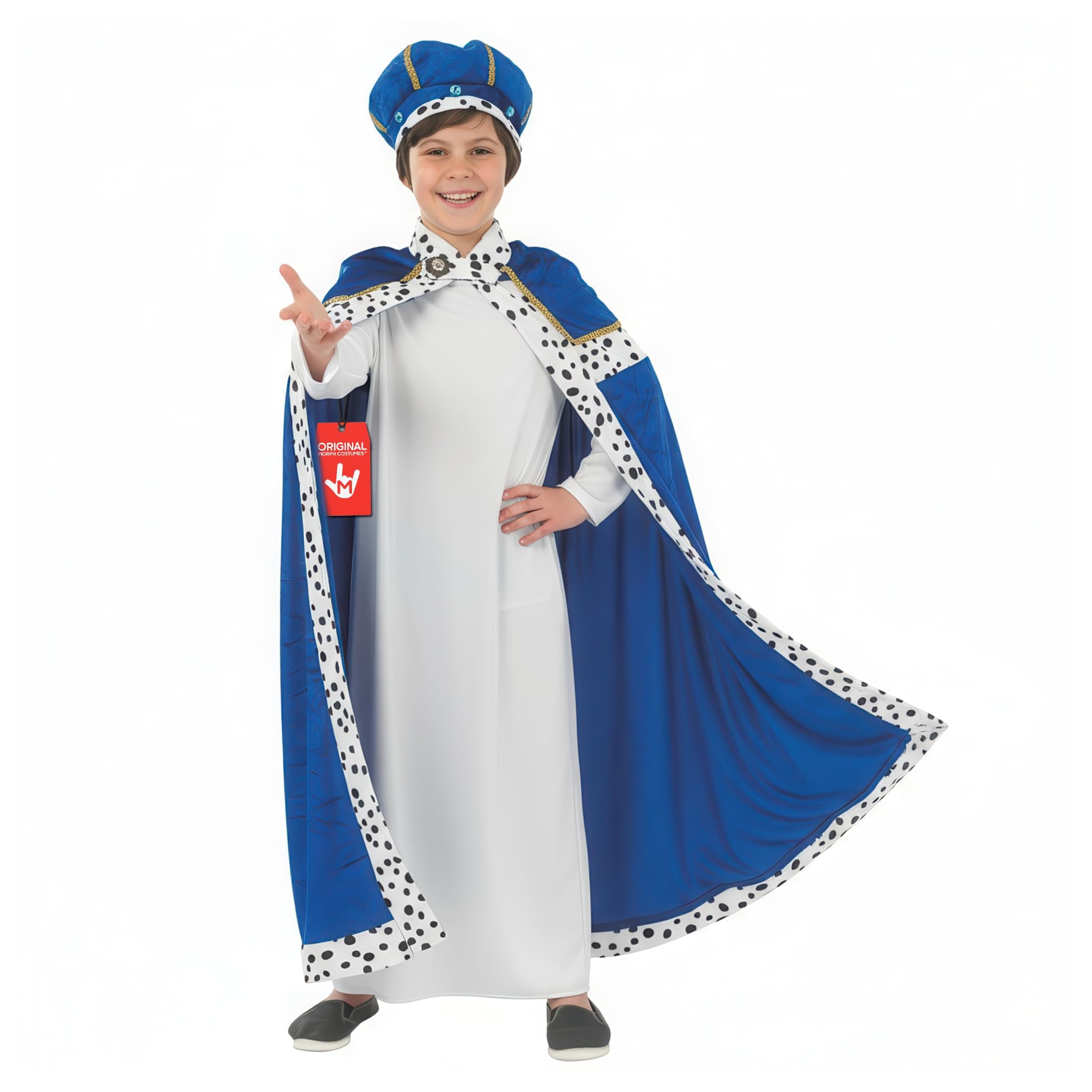 fun shack Blue Wiseman Costume Kids, Wise Man Costume for Boys, Boys Christmas Costumes, Nativity Costumes for Kids, Small