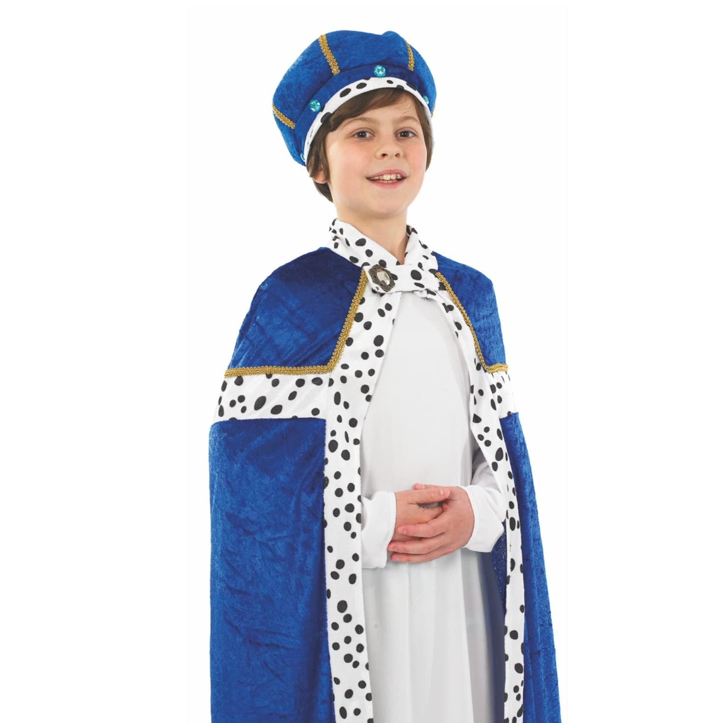 fun shack Blue Wiseman Costume Kids, Wise Man Costume for Boys, Boys Christmas Costumes, Nativity Costumes for Kids, Small - Image 2