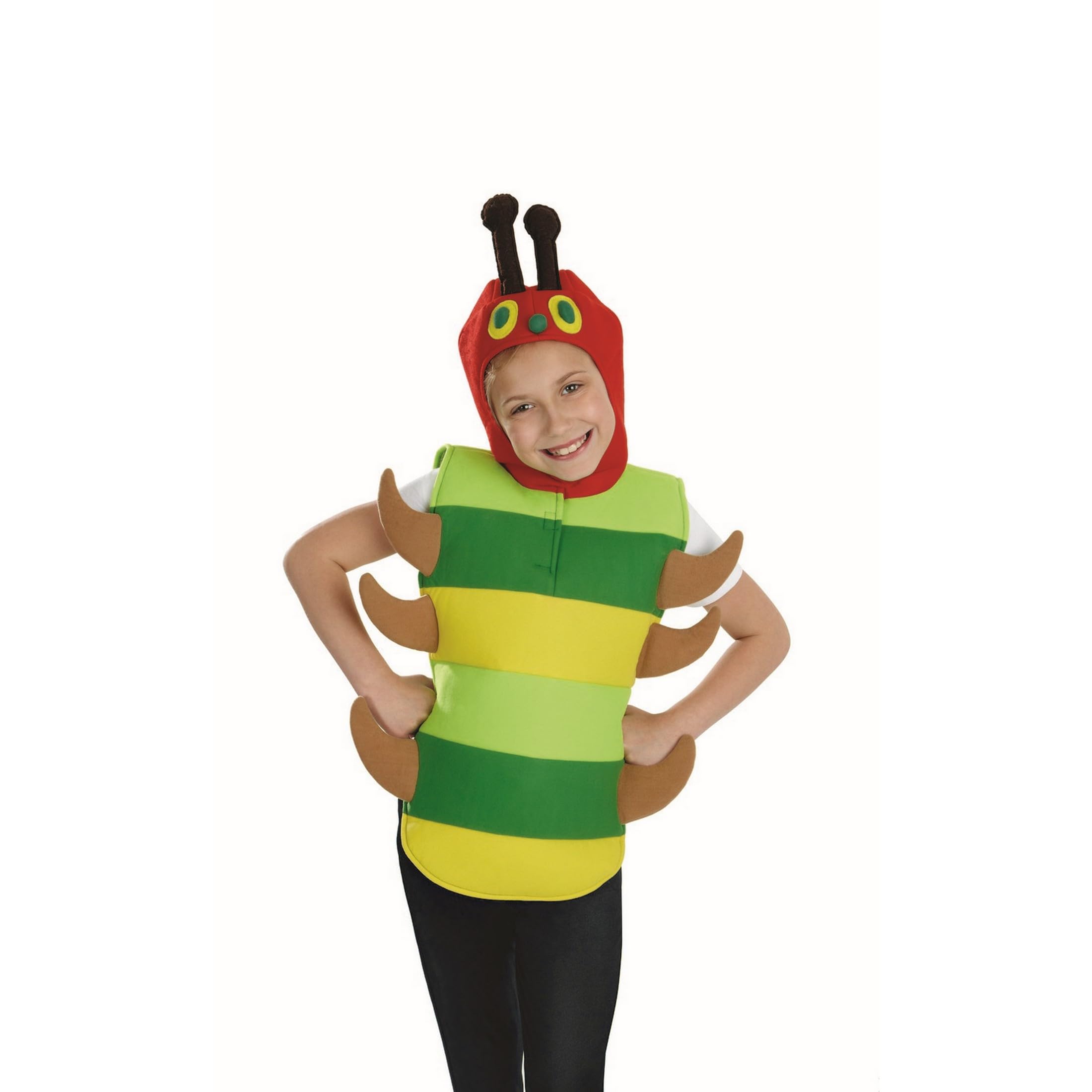 fun shack Caterpillar Costume Kids, Boys Caterpillar Costume, Book Characters Costumes for Kids, Large - Image 9