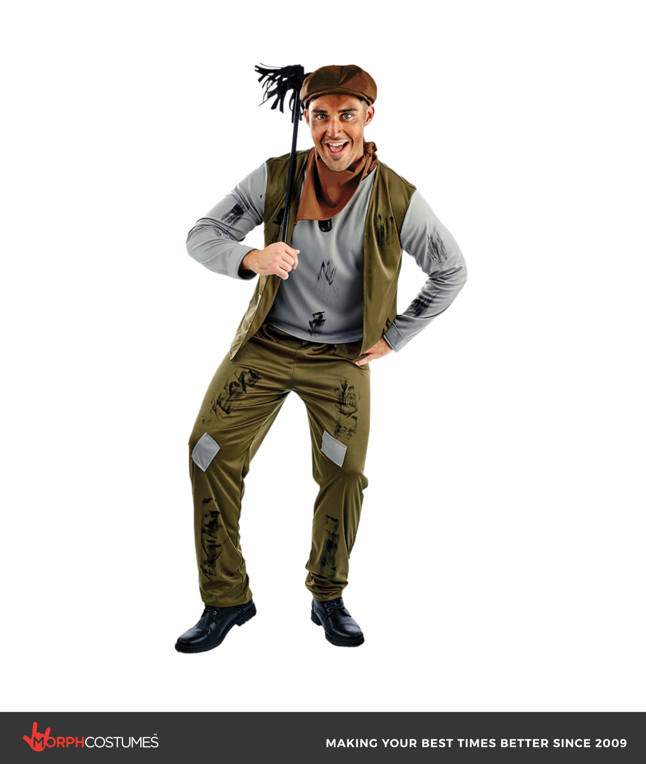 fun shack Chimney Sweep Costume Men, Mens Chimney Sweep Costume, Victorian Costumes Adult - Image 3