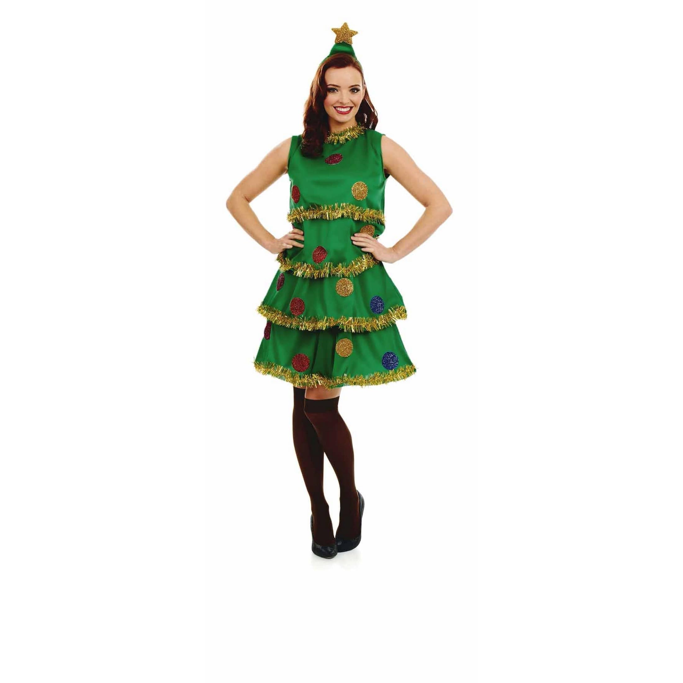 fun shack Christmas Tree Dress Women, Christmas Costumes For Women, Xmas Tree Dress, Fun Costumes for Woman - Image 6