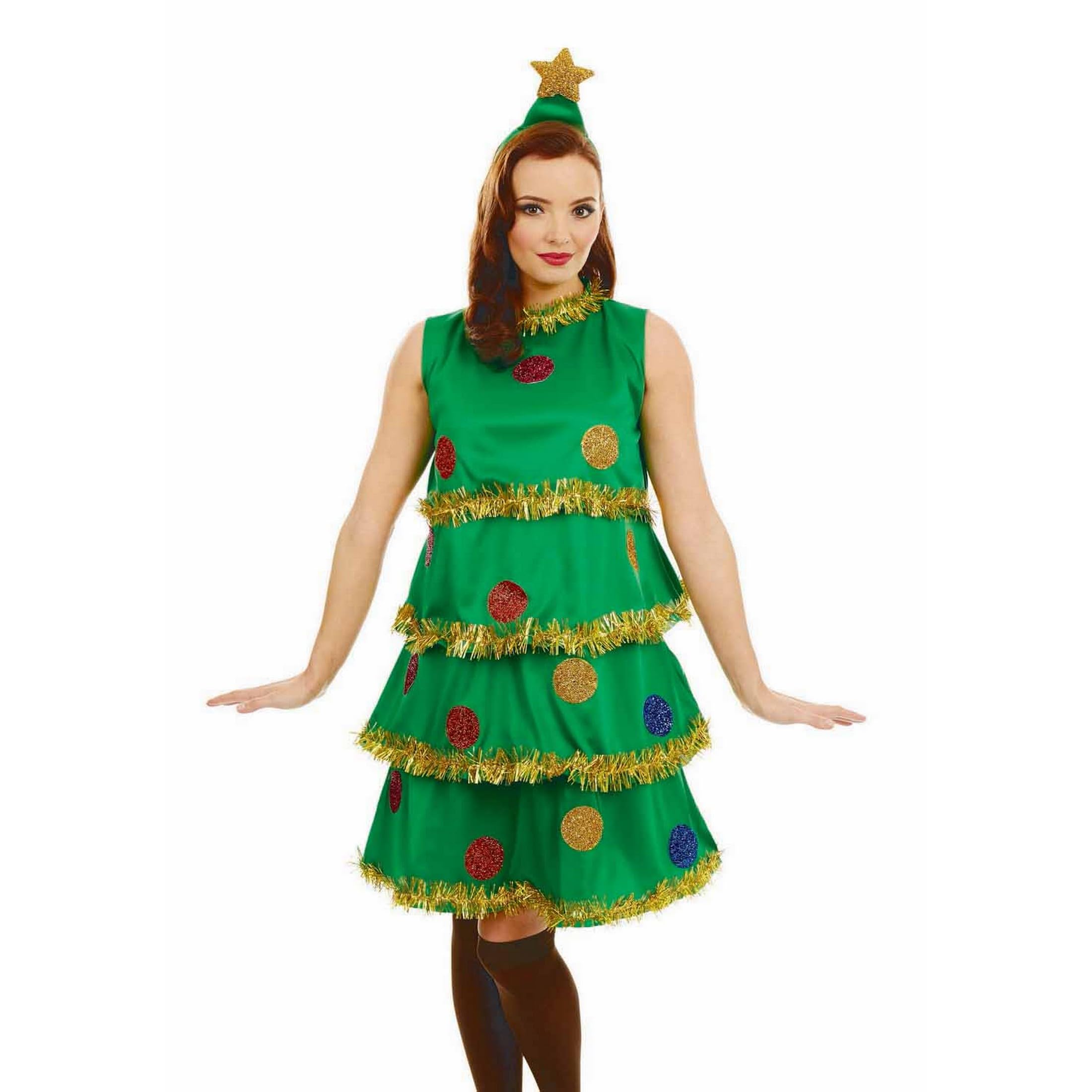 fun shack Christmas Tree Dress Women, Christmas Costumes For Women, Xmas Tree Dress, Fun Costumes for Woman - Image 7