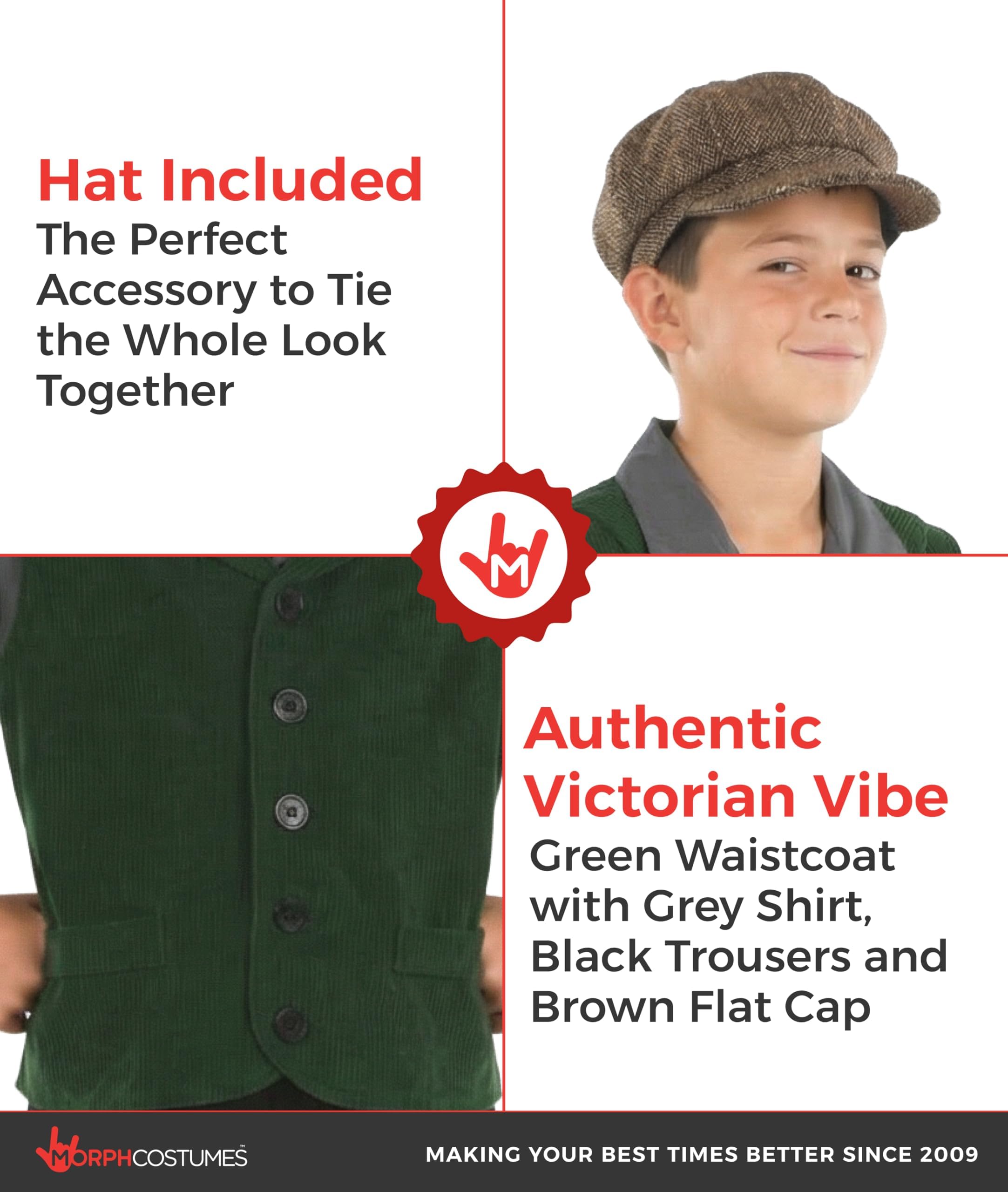 fun shack Colonial Costume Boys, Boys Colonial Costume, Kids Victorian Costume, Victorian Boy Costume, Boy Pioneer Costume - Image 3