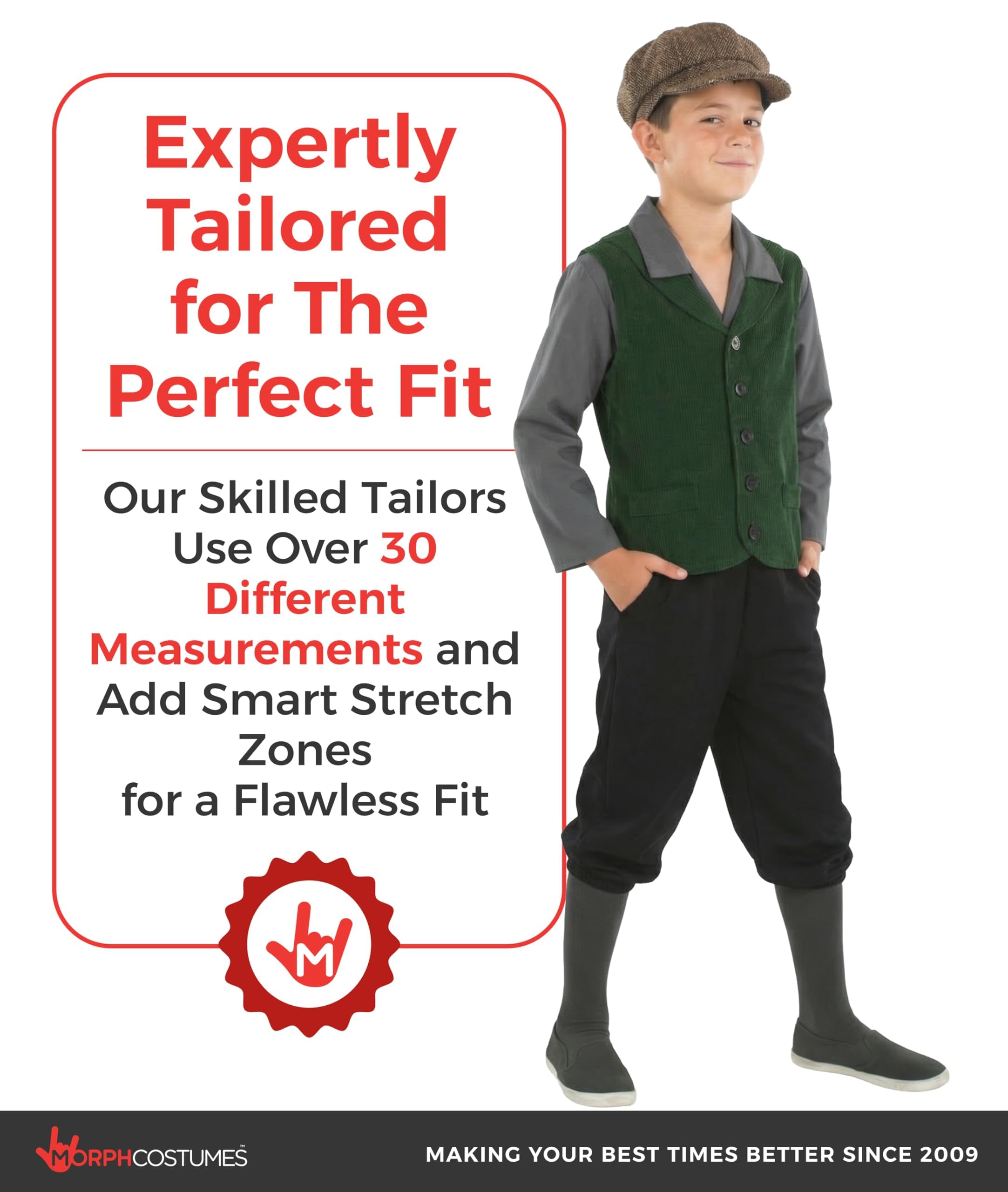 fun shack Colonial Costume Boys, Boys Colonial Costume, Kids Victorian Costume, Victorian Boy Costume, Boy Pioneer Costume - Image 7