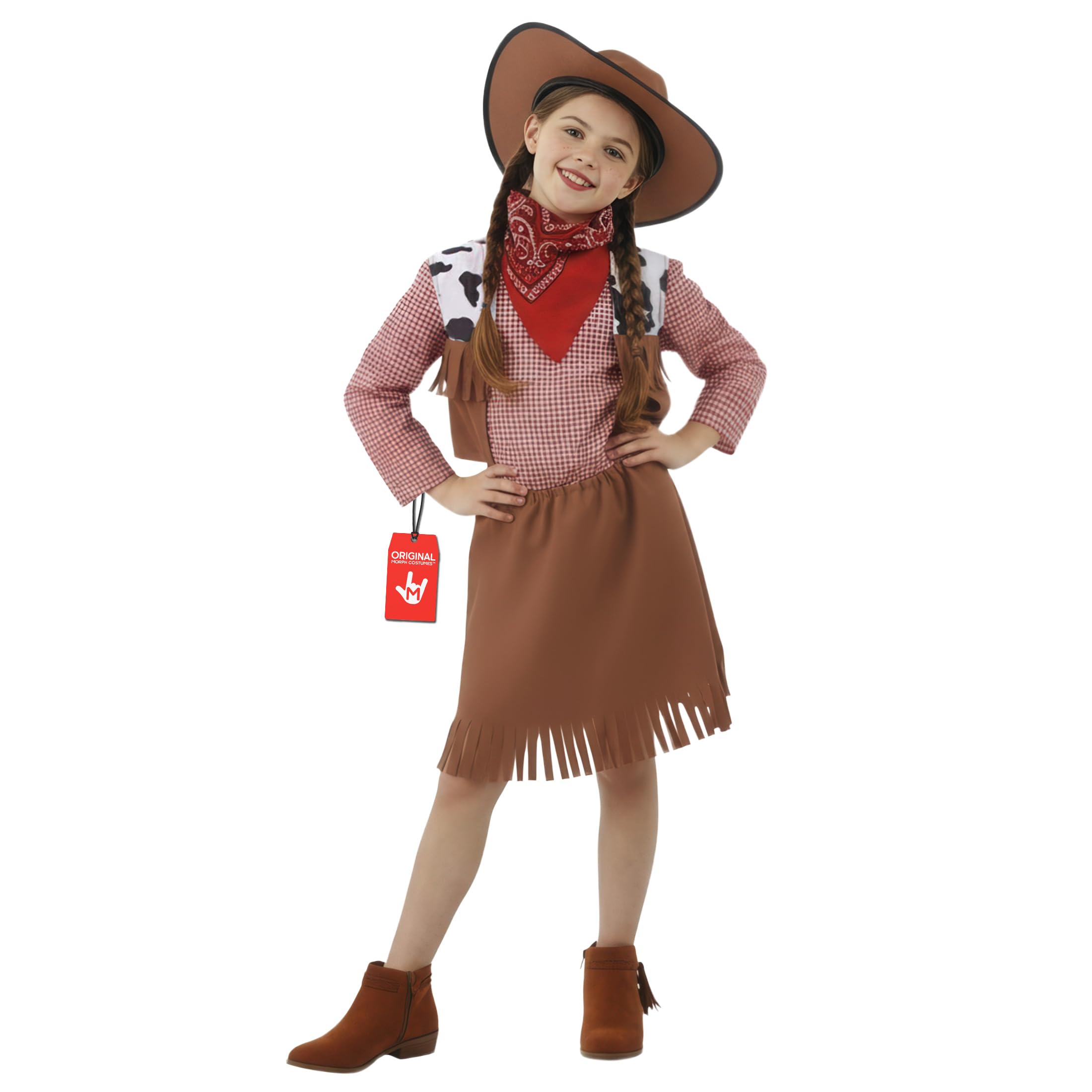 fun shack Cowgirl Costumes for Kids, Little Girls Cowboy Costume, Cowgirl Girls Costume, Western Costumes for Girl