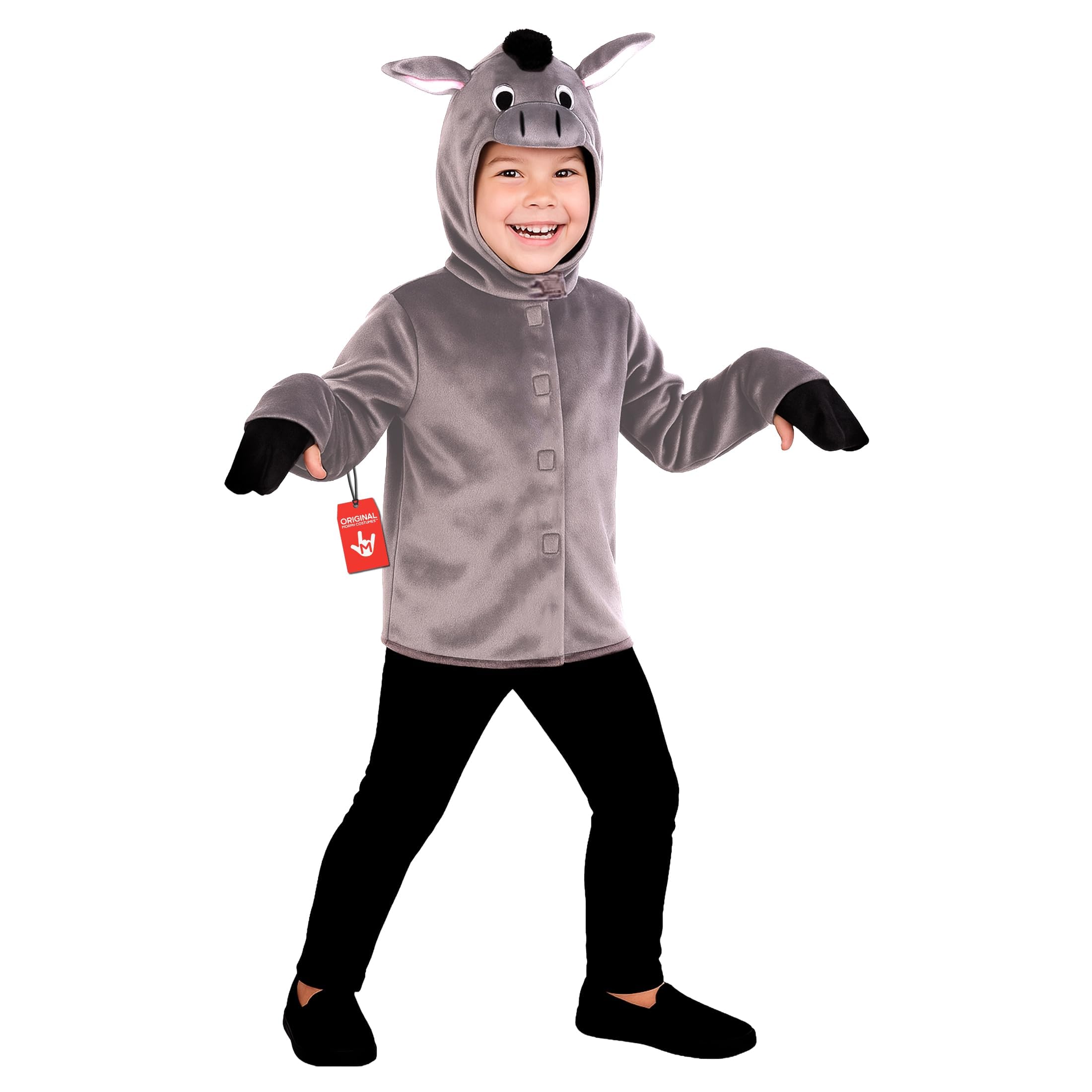 fun shack Donkey Costume Kids, Boys Donkey Costume, Christmas Costumes for Kids, Nativity Costumes for Boys, Small
