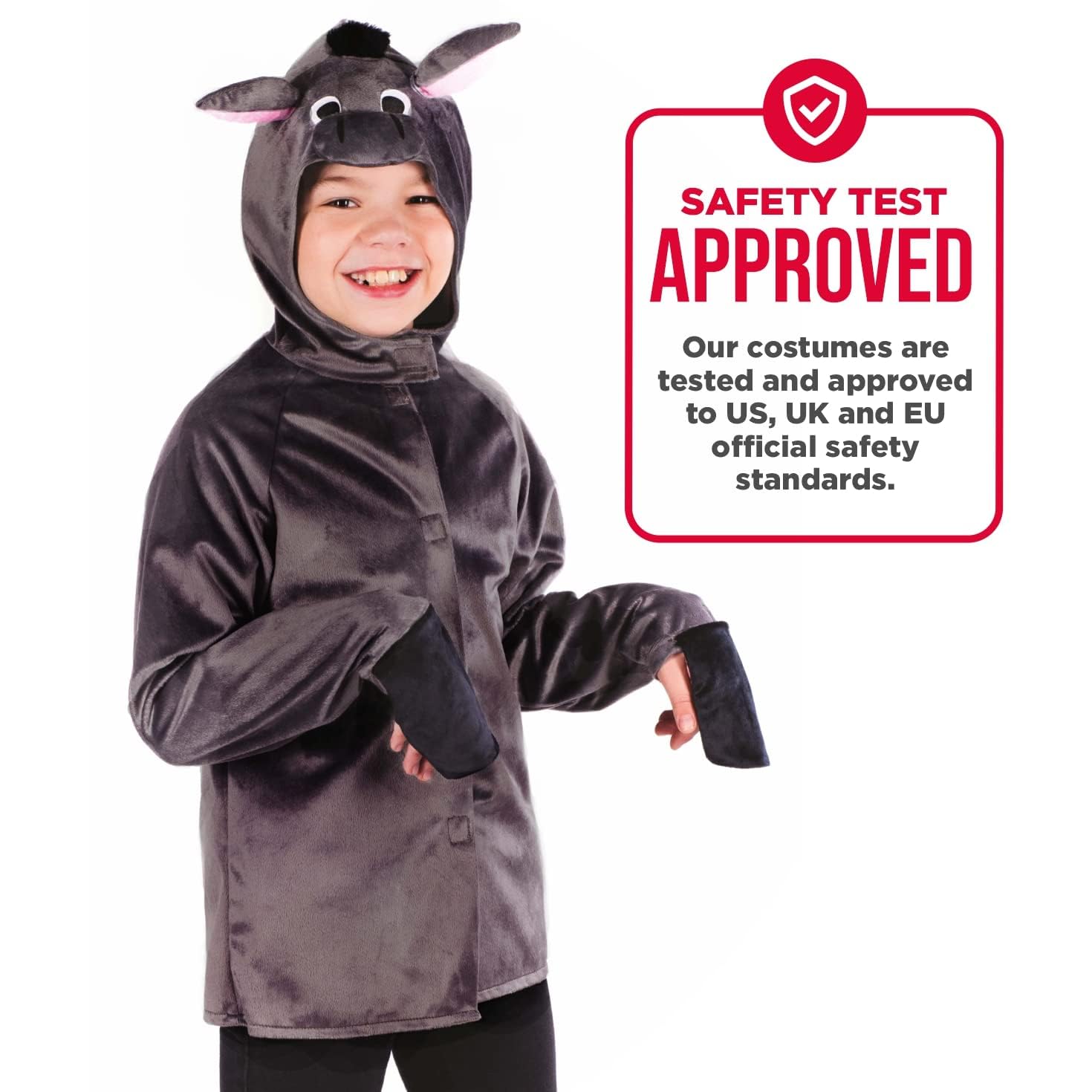 fun shack Donkey Costume Kids, Boys Donkey Costume, Christmas Costumes for Kids, Nativity Costumes for Boys, Small - Image 5
