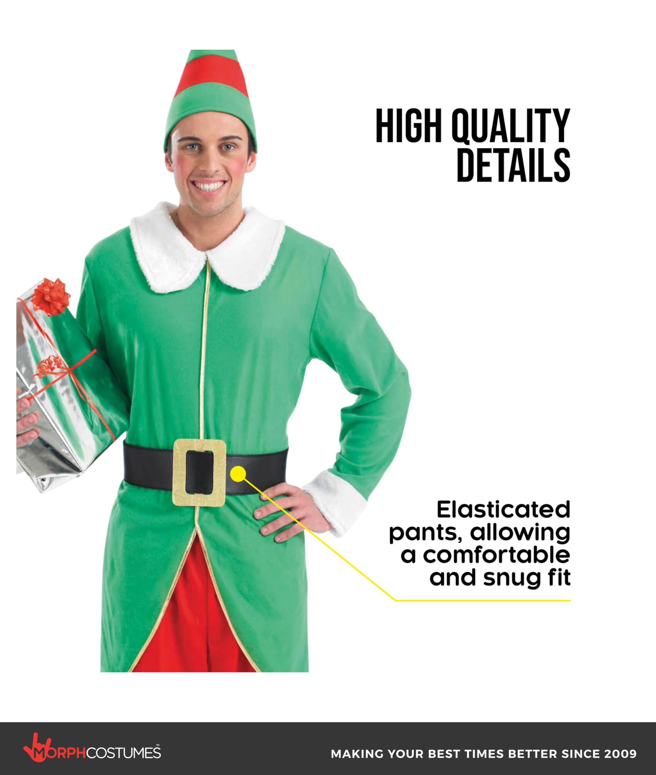 fun shack Elf Costume, Elf Costume Men, Christmas Suits For Men, Mens Christmas Suit, Mens Costumes - Image 4