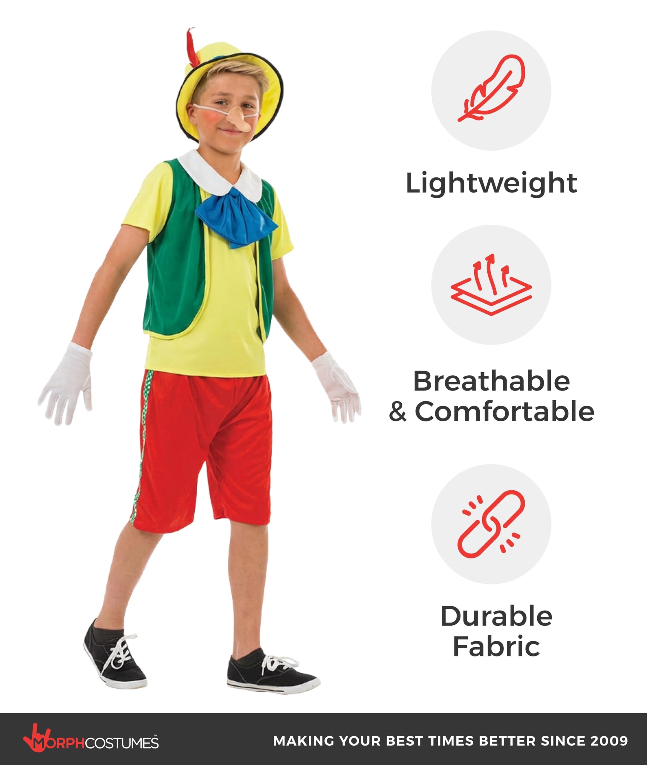 fun shack Fairytale Puppet Costume Kids, Book Characters Costumes for Kids, Storybook Character Costumes - Image 4