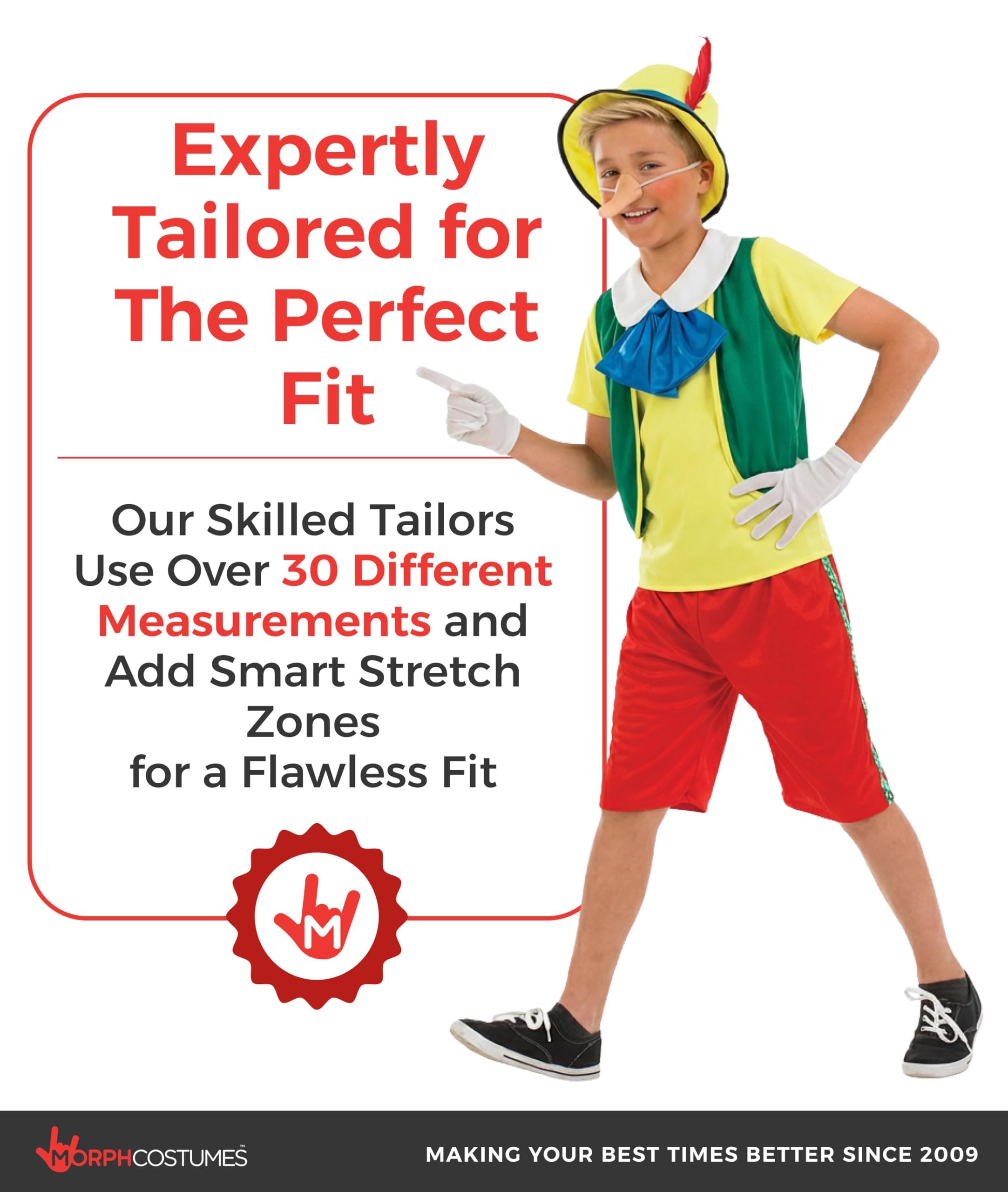 fun shack Fairytale Puppet Costume Kids, Book Characters Costumes for Kids, Storybook Character Costumes - Image 7