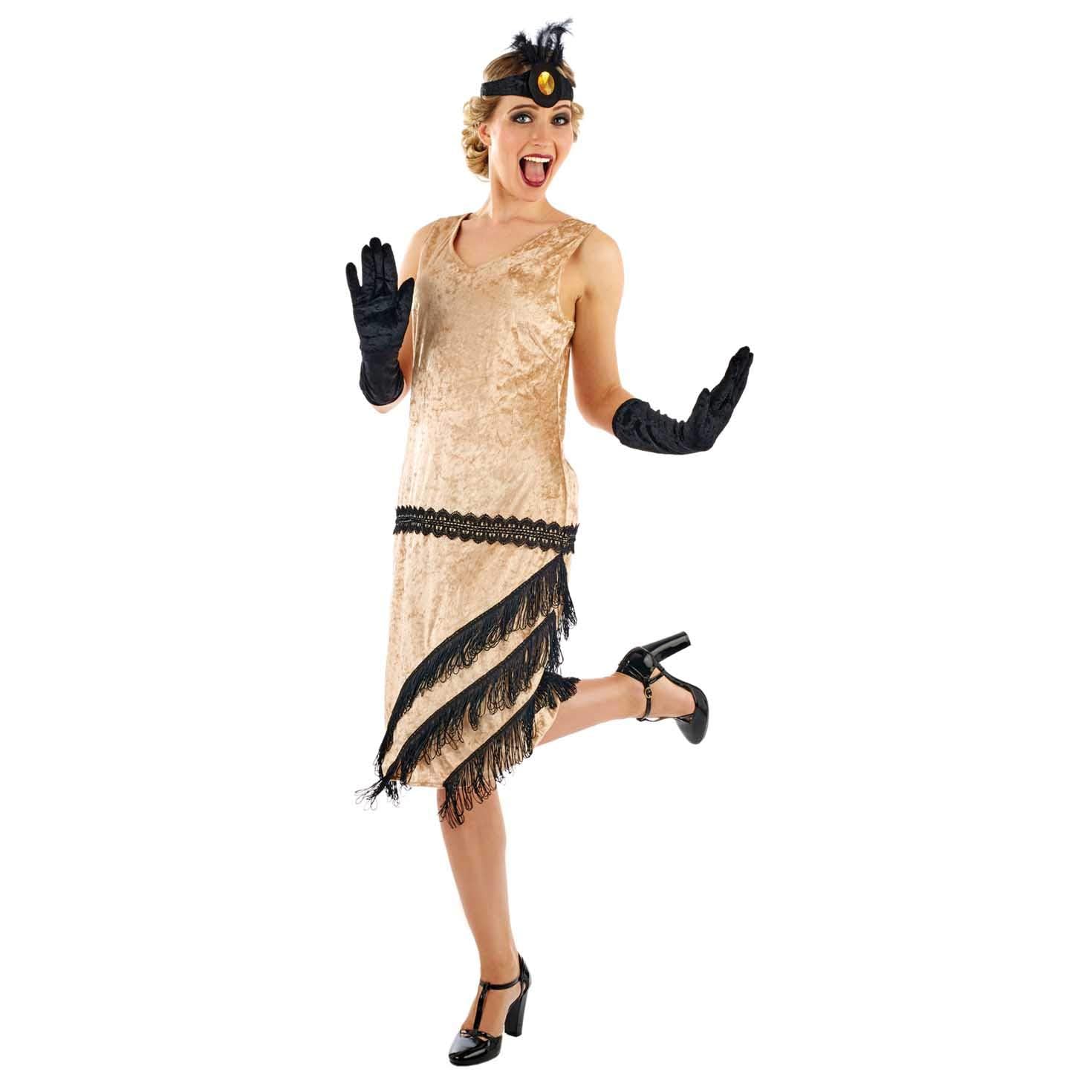 fun shack Flapper Costumes For Women, 1920s Roaring 20s Dress, Vintage Flapper Outfit For Parties, Events