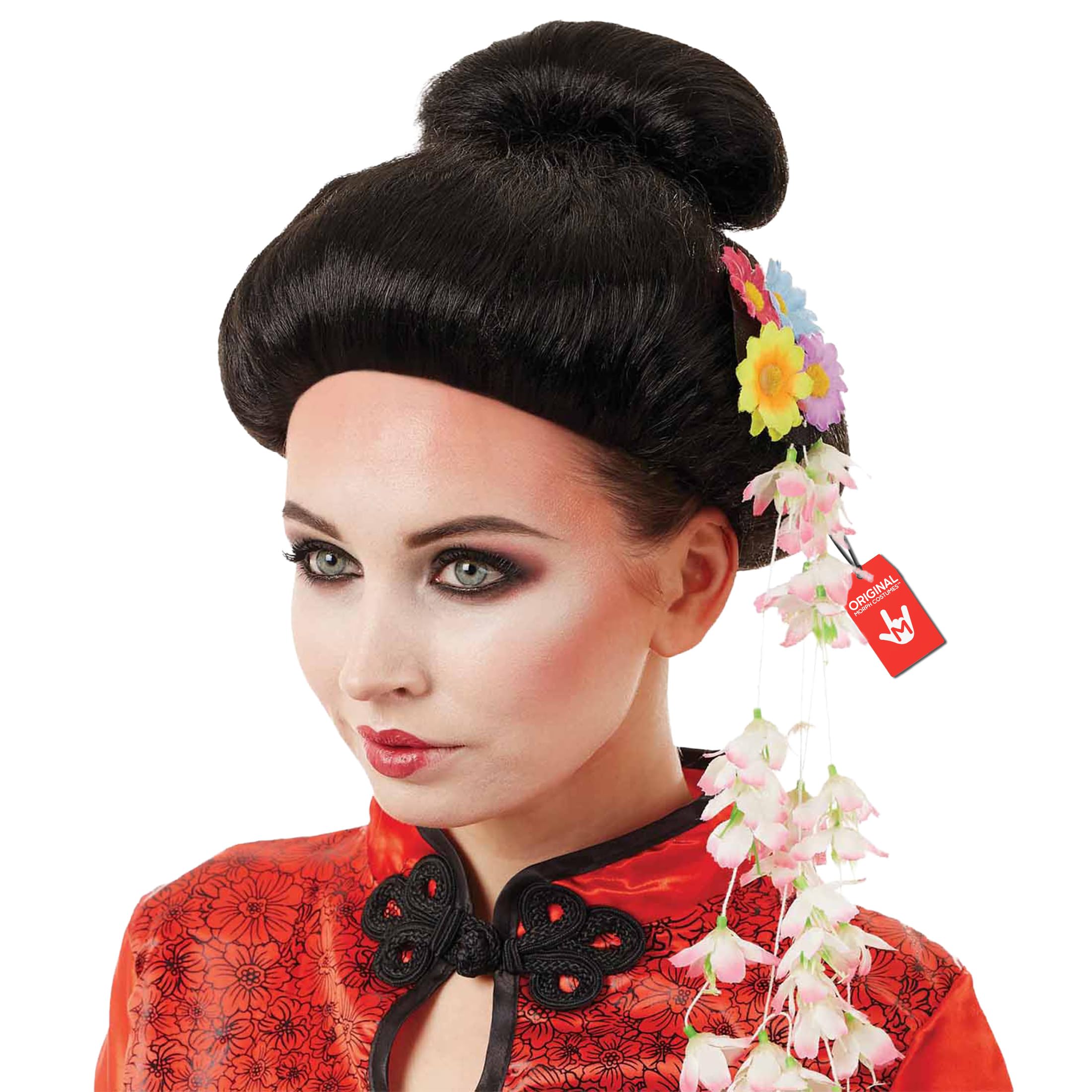 fun shack Geisha Costume Women, Japanese Wigs, Geisha Hair Accessories, Chinese Hair Wig