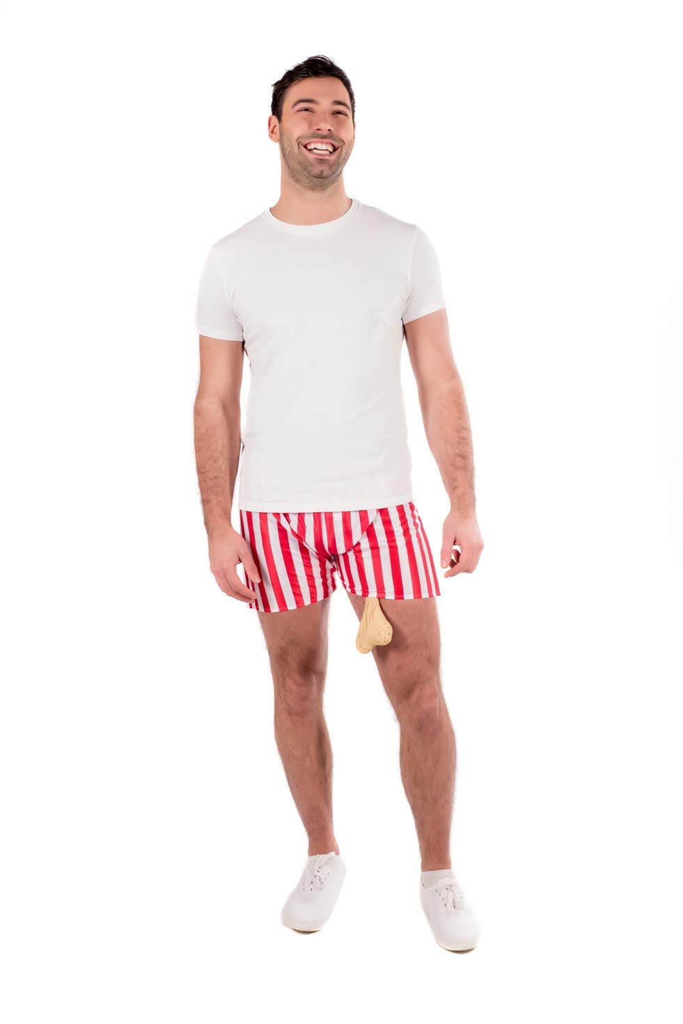 fun shack Halloween Costumes, Funny Costume, Bachelor Party, Funny Halloween Costumes, Striped Shorts Cheeky Bachelor Outfit - Image 3