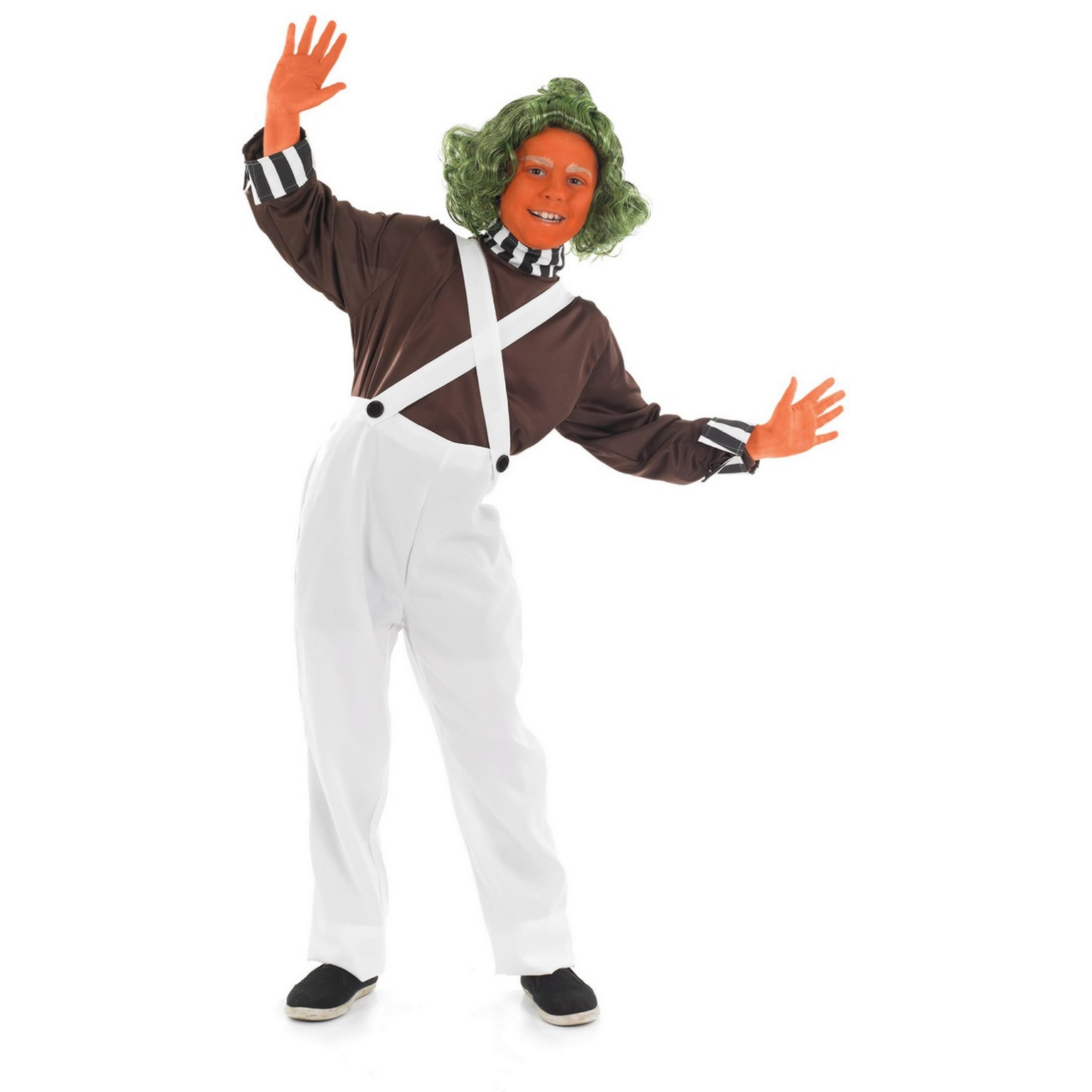 fun shack Kids Chocolate Factory Worker Costume, Movie Character Chocolate Factory Outfit, Book Characters Costumes for Kids - Image 7