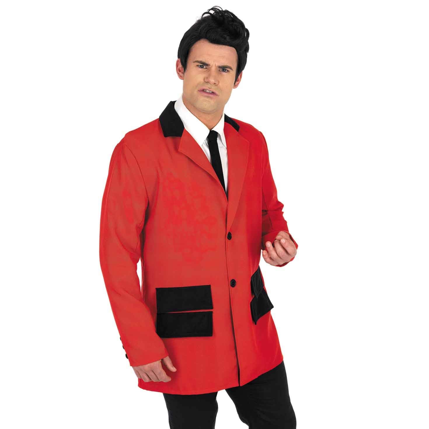 fun shack Men's 50s Sock Hop Costume, Retro 1950s Outfit for Men, Vintage 50s Party Attire, Classic Rock n Roll Look - Image 2