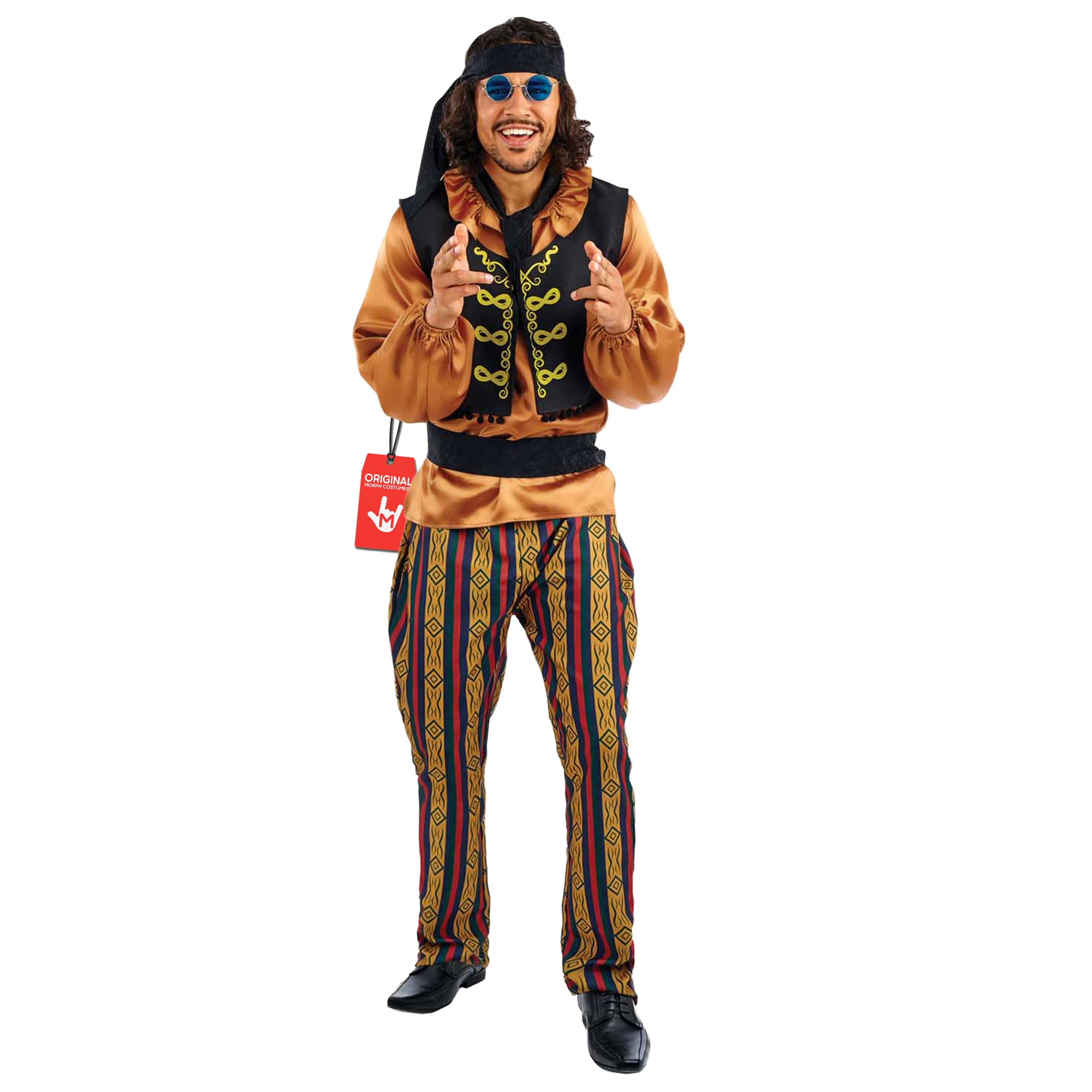 fun shack Mens Rockstar Costume 60s Popstar Halloween Costumes for Men