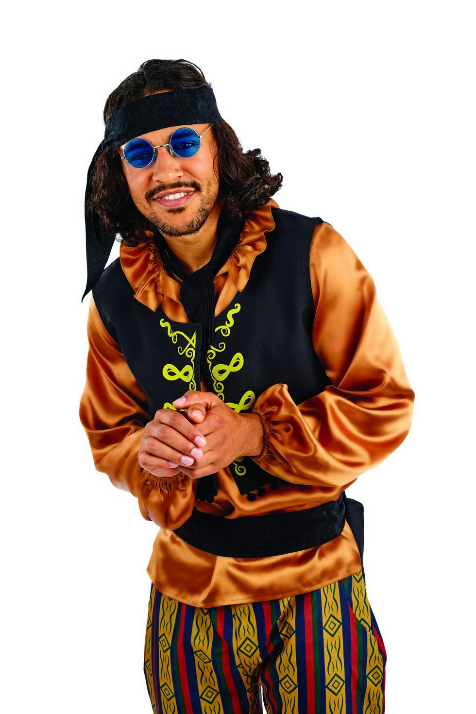 fun shack Mens Rockstar Costume 60s Popstar Halloween Costumes for Men - Image 2