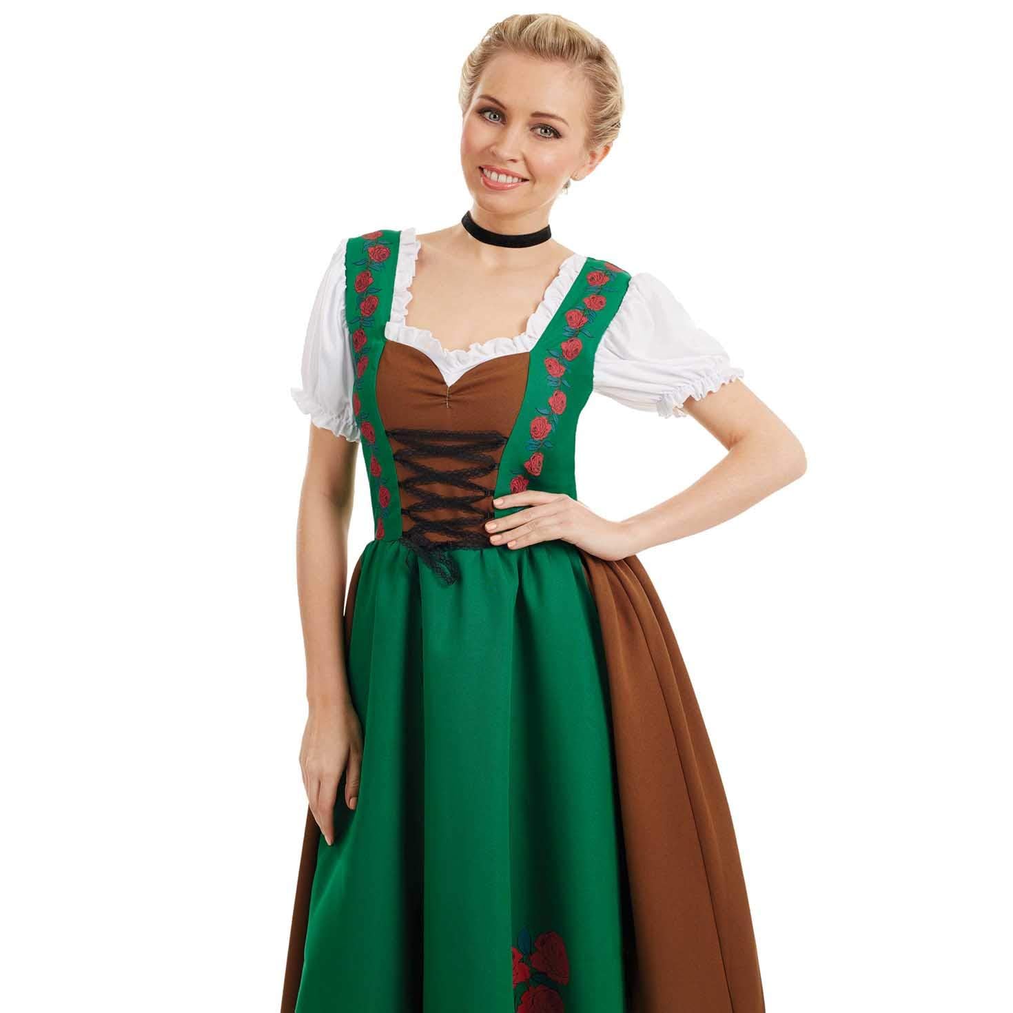 Fun Shack Oktoberfest Costumes Women, Dirndl Oktoberfest Outfits Women, October Festival Costume for Women, Lederhosen Women - Image 2