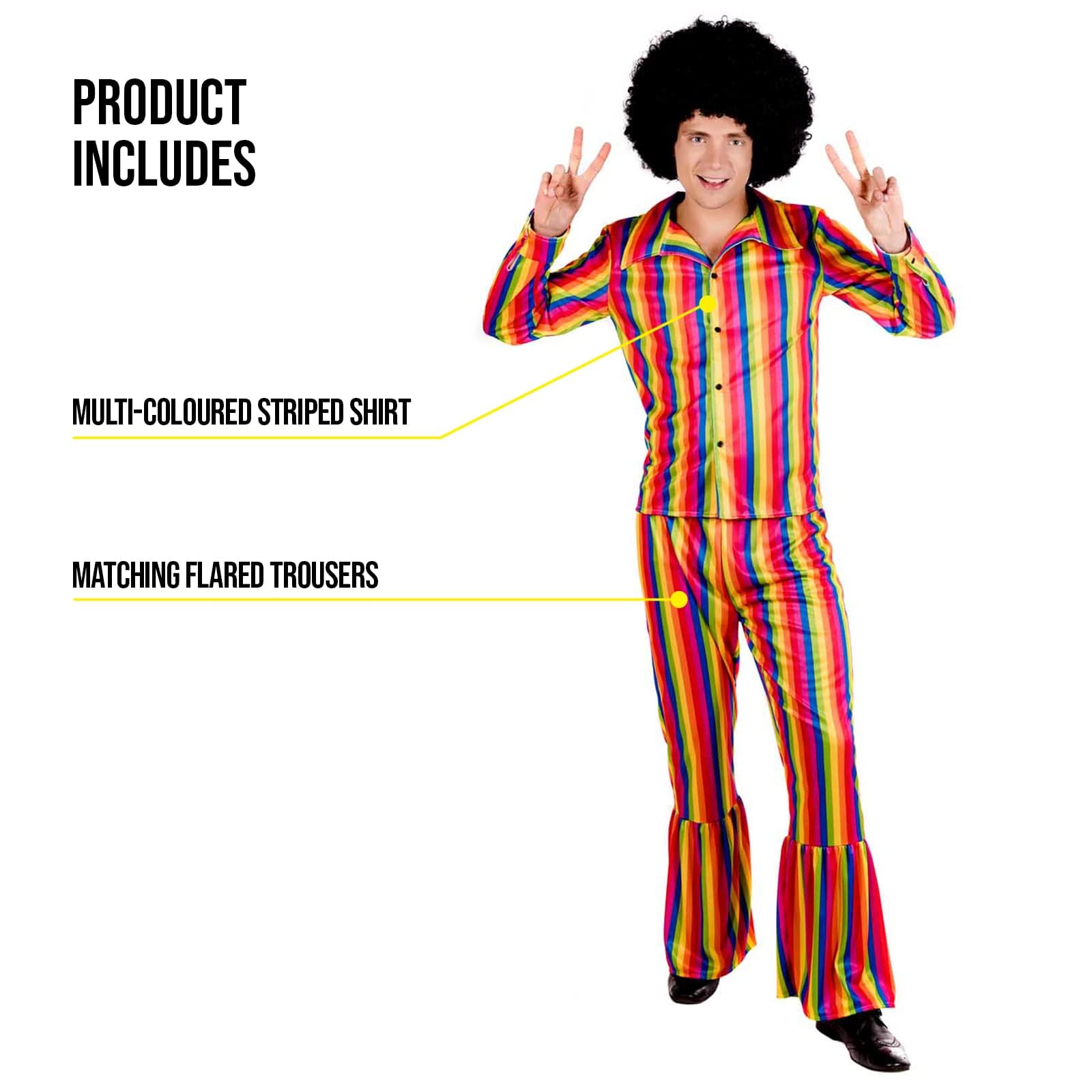 fun shack Rainbow Suit for Men, Rainbow Tux Men, Rainbow Blazer Men - Image 3