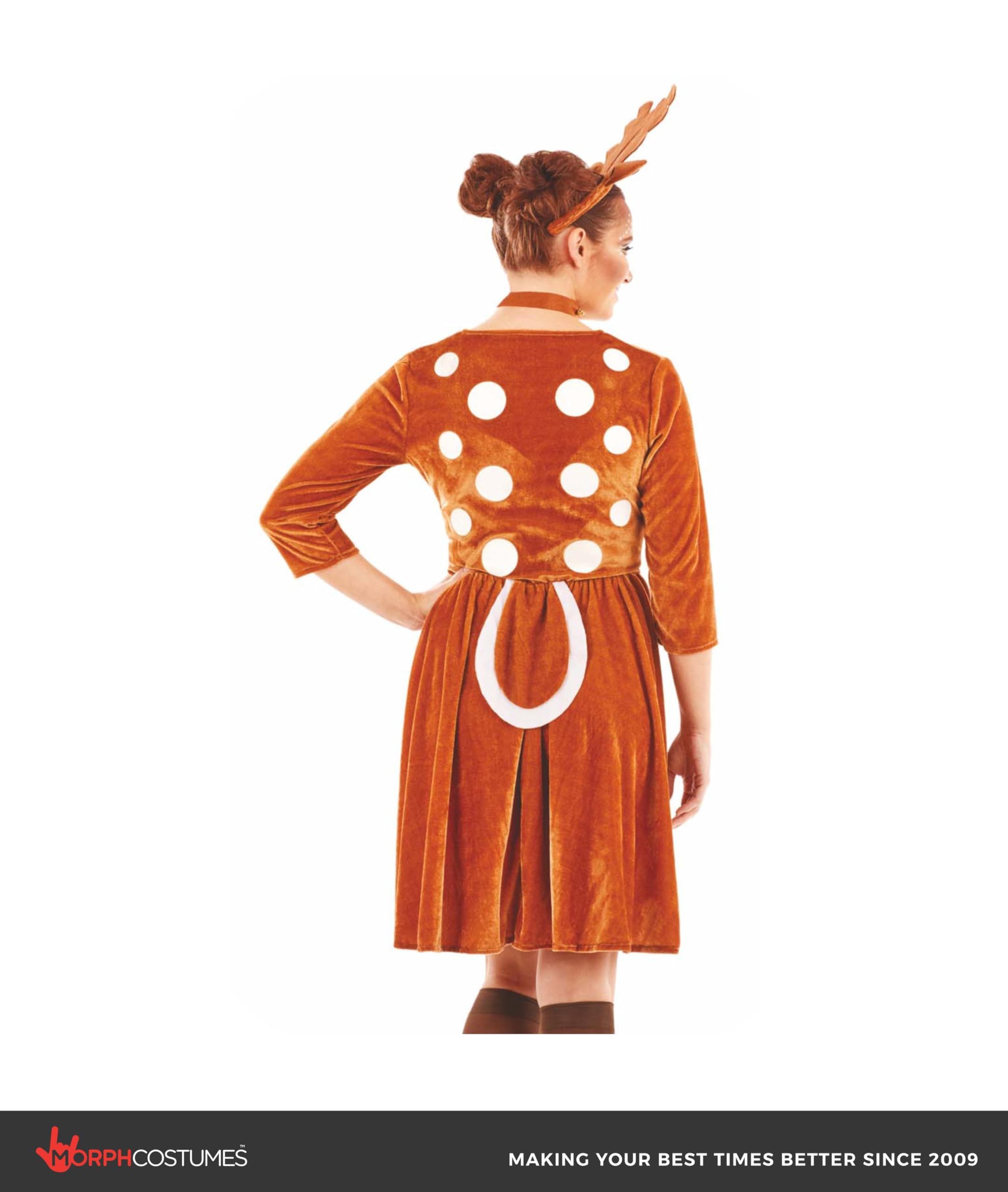 fun shack Reindeer Costume, Reindeer Costume Women, Christmas Character Costumes, Christmas Costumes For Women - Image 3