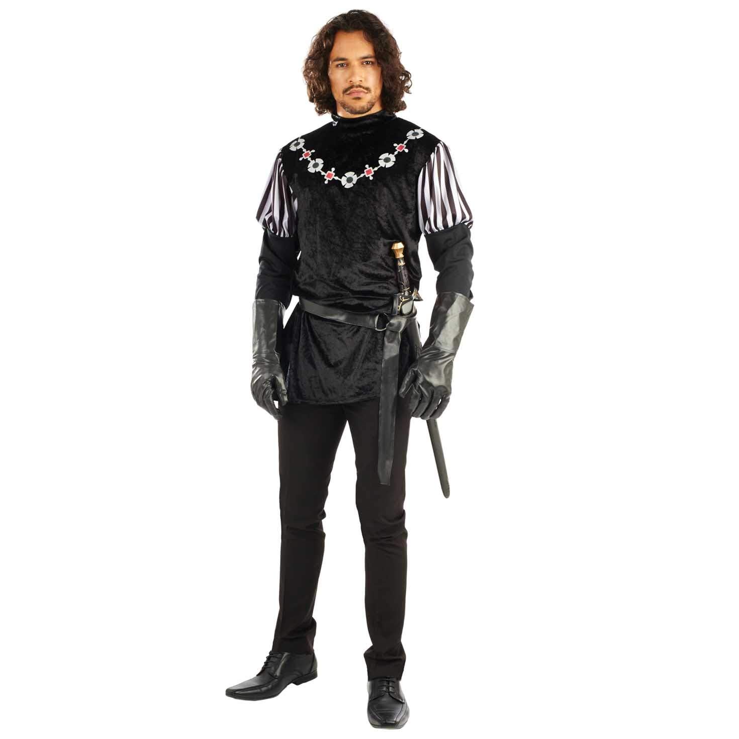 fun shack Sheriff Of Nottingham Costume For Men, Knight Costume, Male Medieval Outfit, Mens Medieval Attire