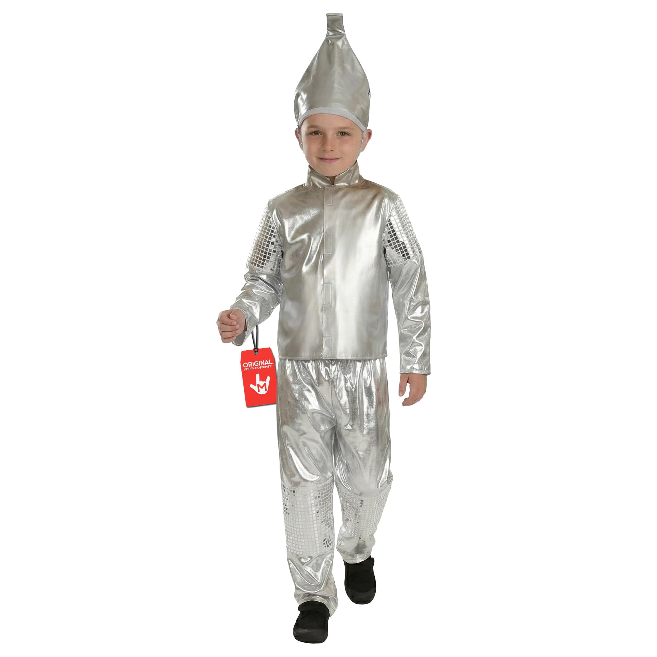 fun shack Tin Boy Costume for Kids, Kids Book Character Costumes Boys, World Book Day Costume Boys