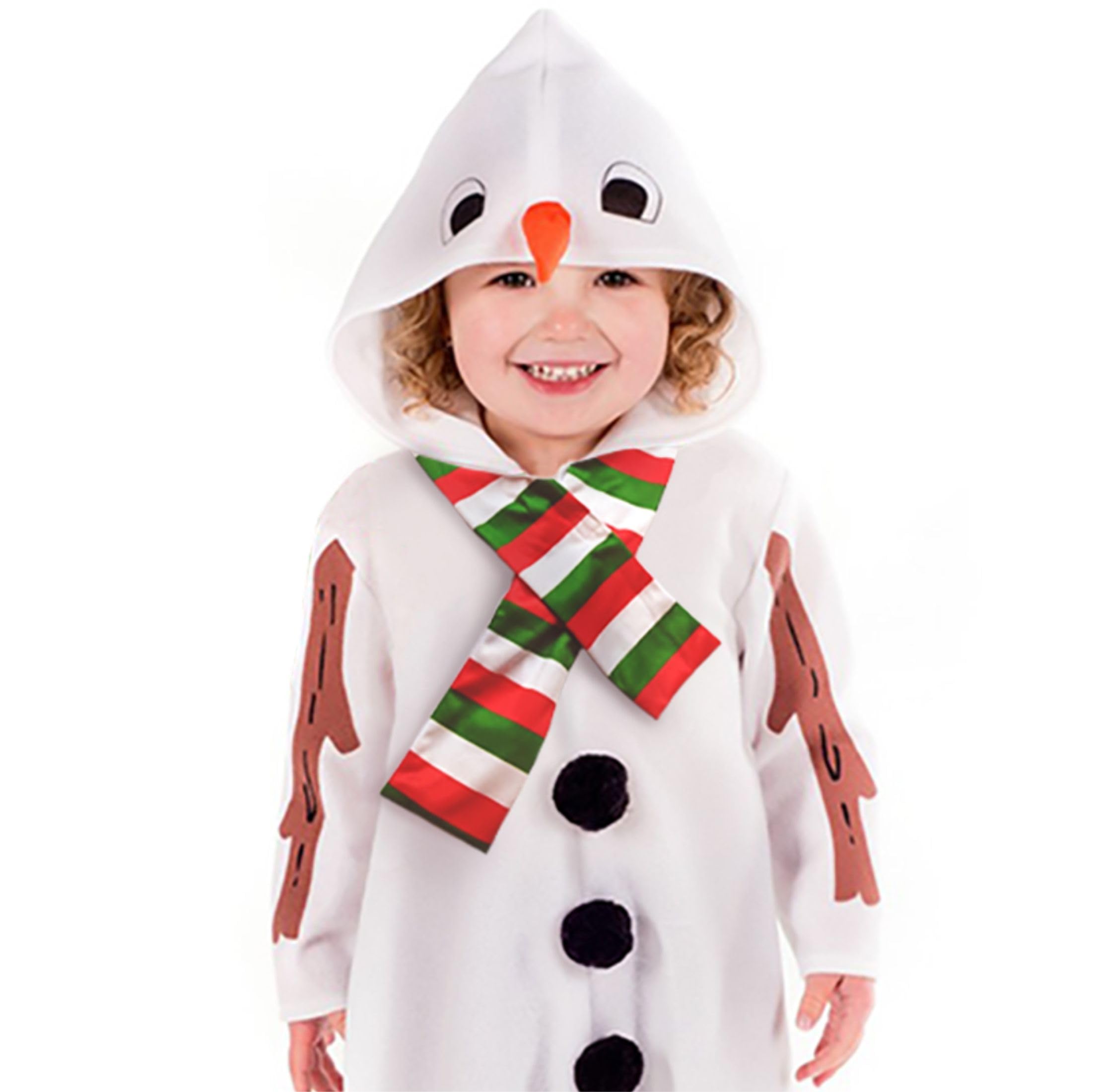 fun shack Toddler Snowman Costume, Snowman Costume Kids, Toddler Christmas Costumes, Christmas Costumes for Kids, 1-2 Years - Image 5