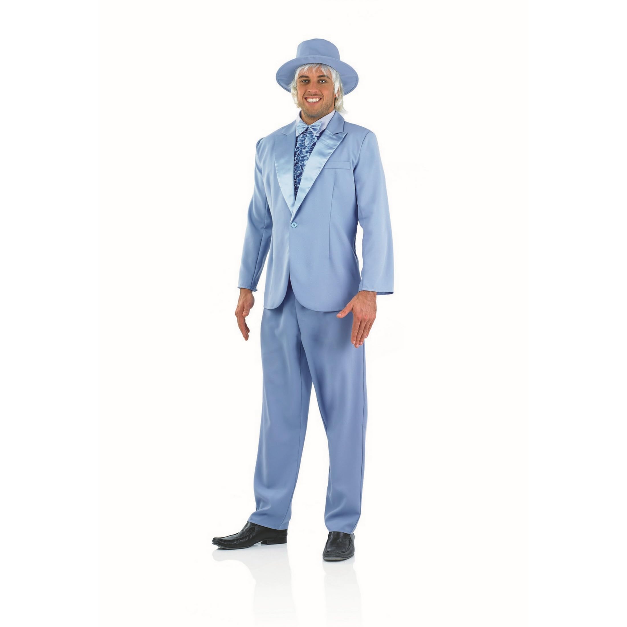 fun shack Tuxedo Costume for Men – Orange or Blue Suit Mens – Funny 90s Movie Character, Halloween Costumes for Men - Image 6
