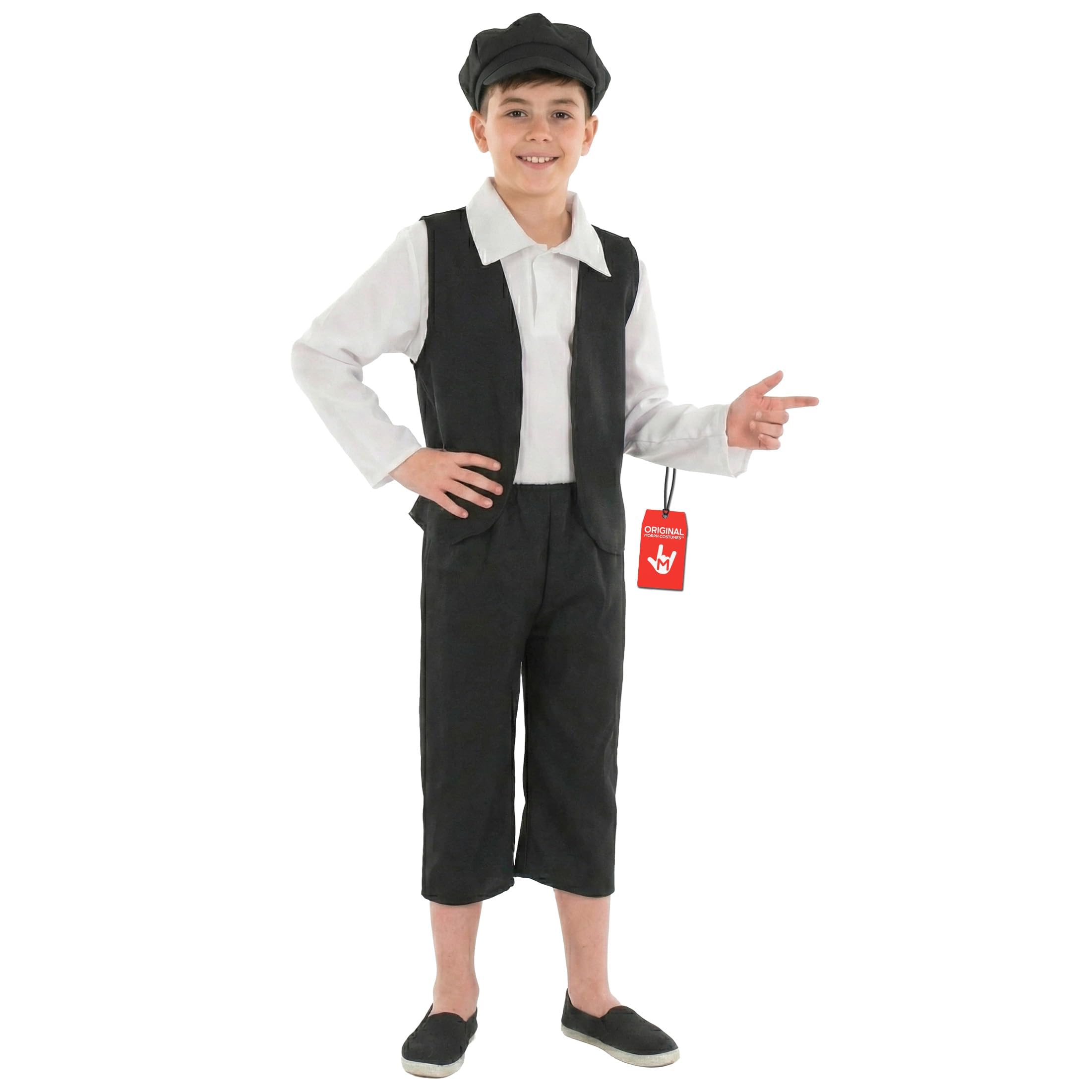 fun shack Victorian Boy Costume, Kids Historical Outfit, Boys Period Attire, Victorian Style Dress-Up