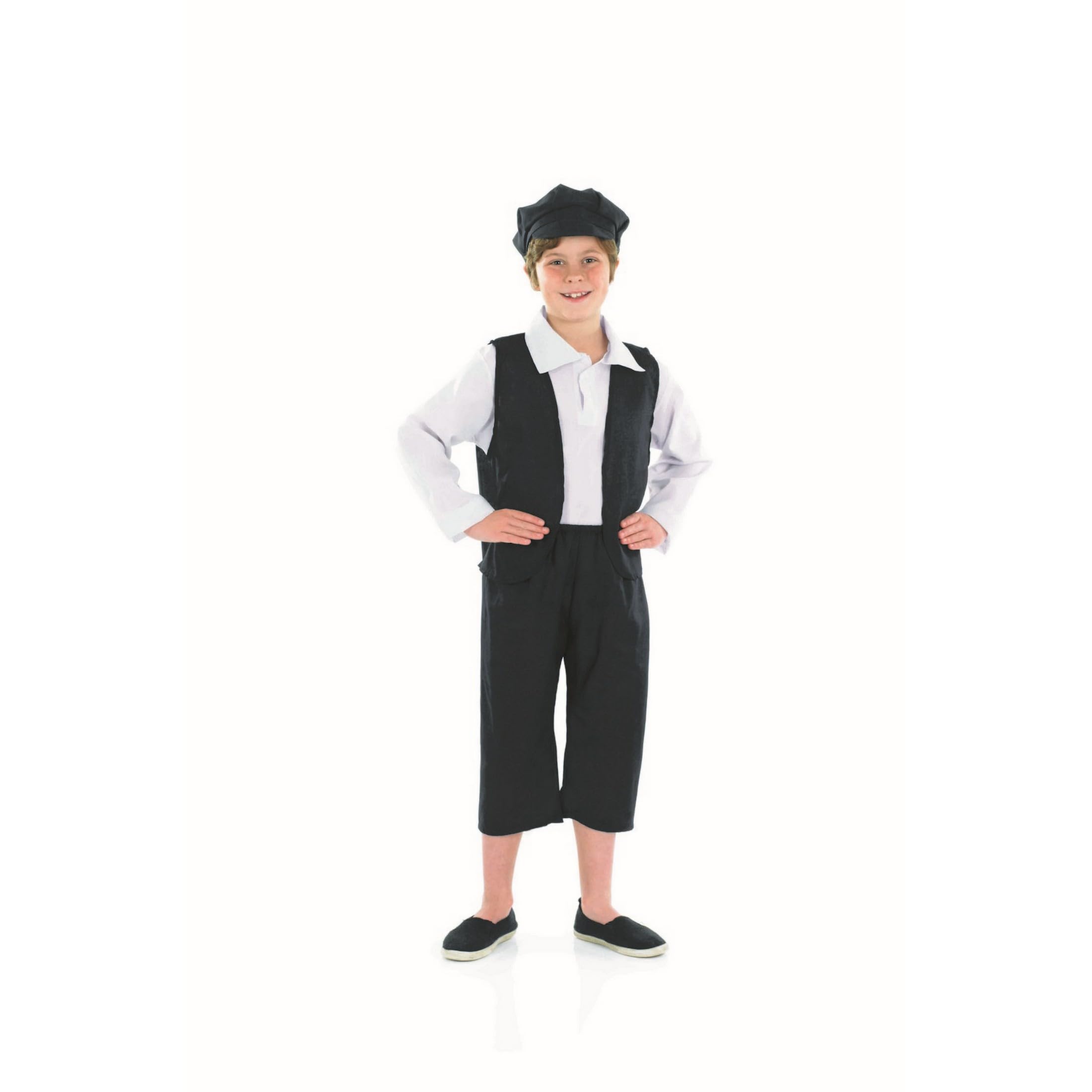 fun shack Victorian Boy Costume, Kids Historical Outfit, Boys Period Attire, Victorian Style Dress-Up - Image 7