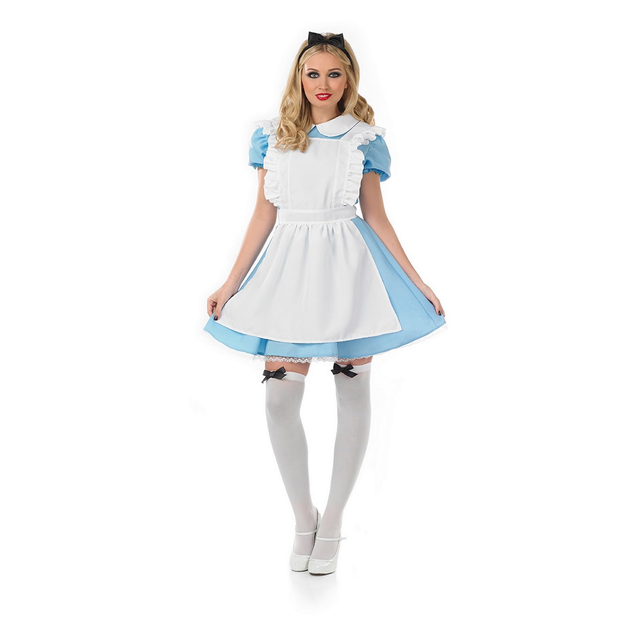 fun shack Womans Alice Costume, Alice Costume for Women, Fairy Tale Costumes, Halloween Costumes for Women Adult - Image 8