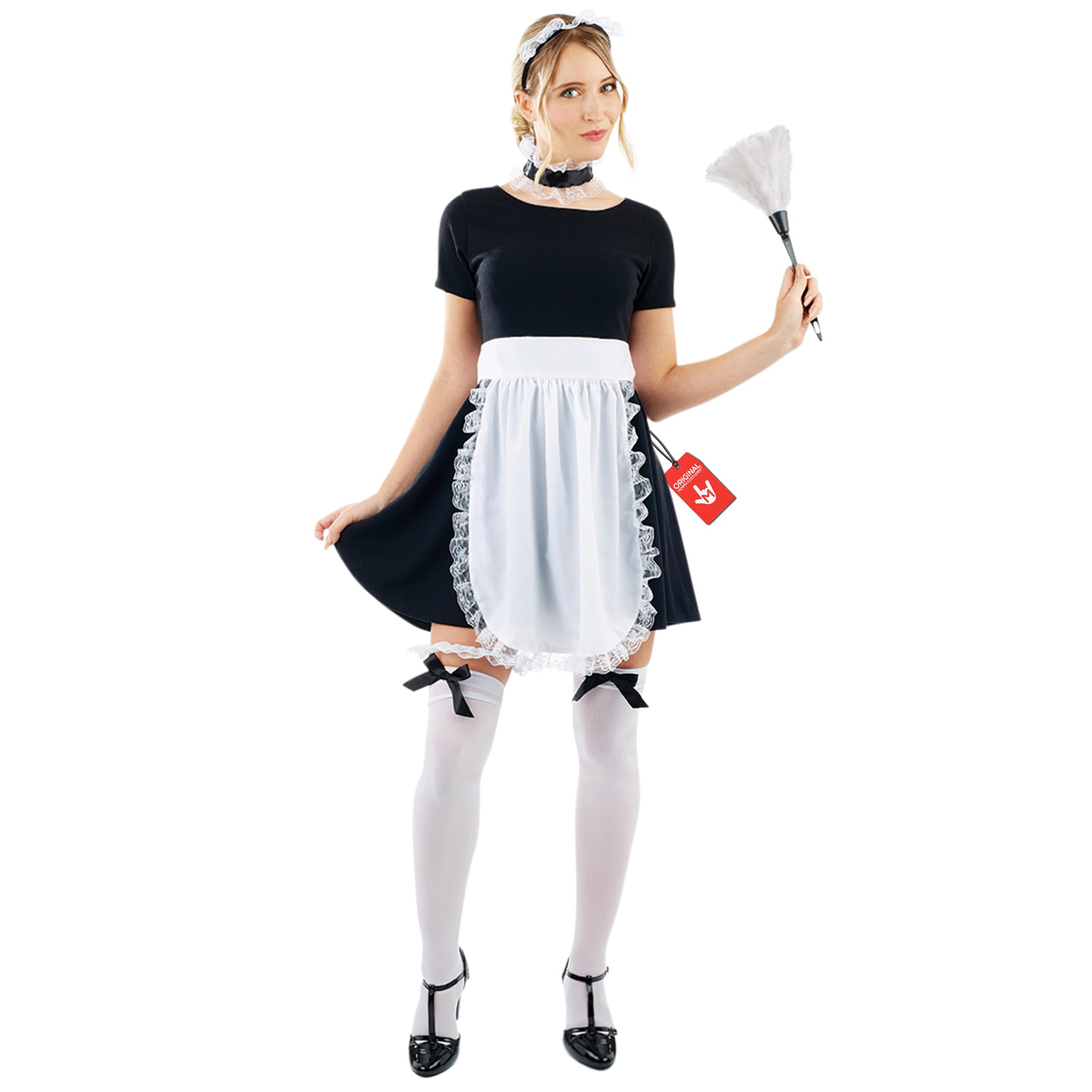 Fun Shack Women's French Maid Kit Adult Costume, French Maid Kit