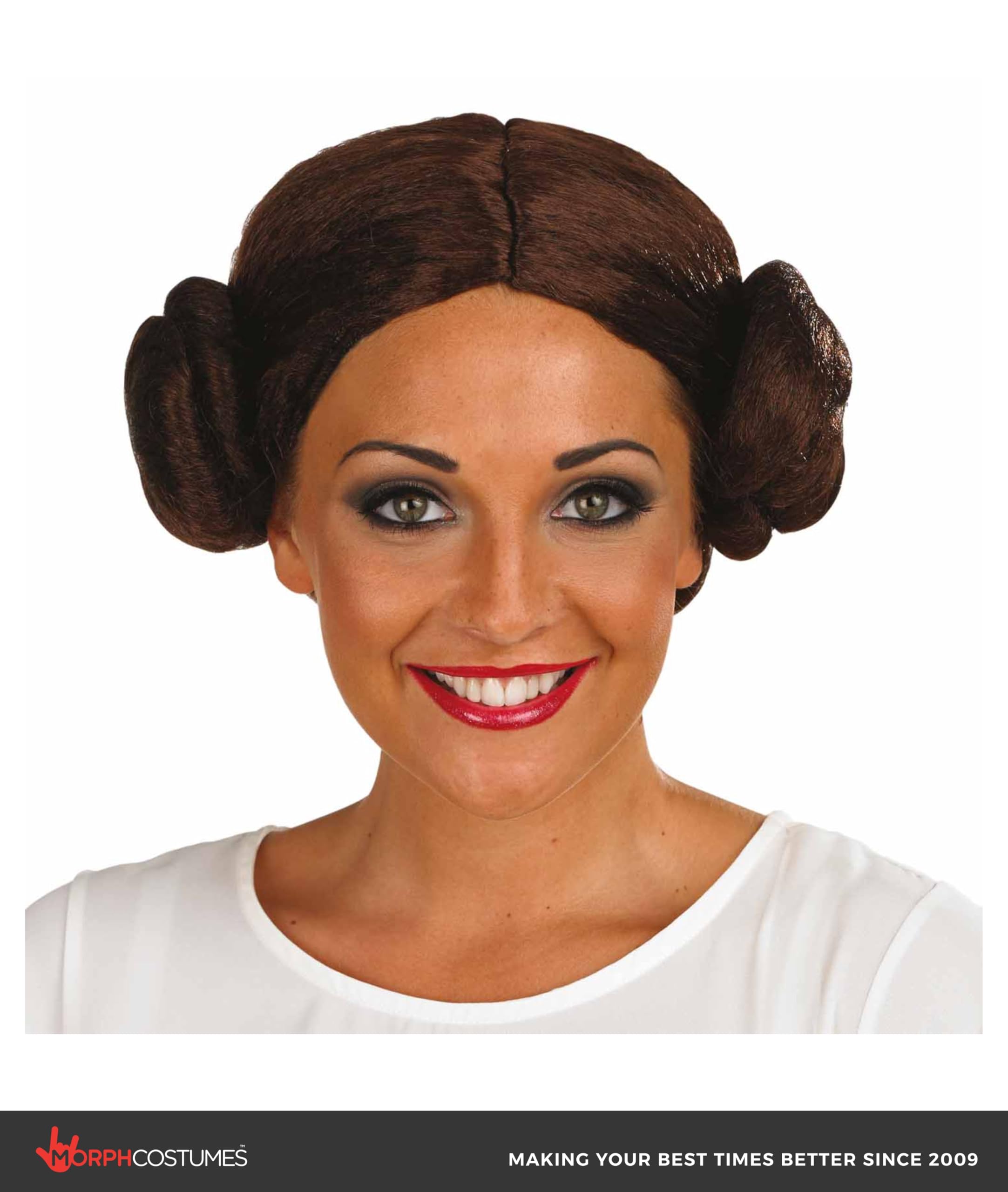 fun shack Women's Space Buns Wig, Star Princess Wig for Adults, Halloween Costumes for Women, Space Princess Cosplay - Image 2