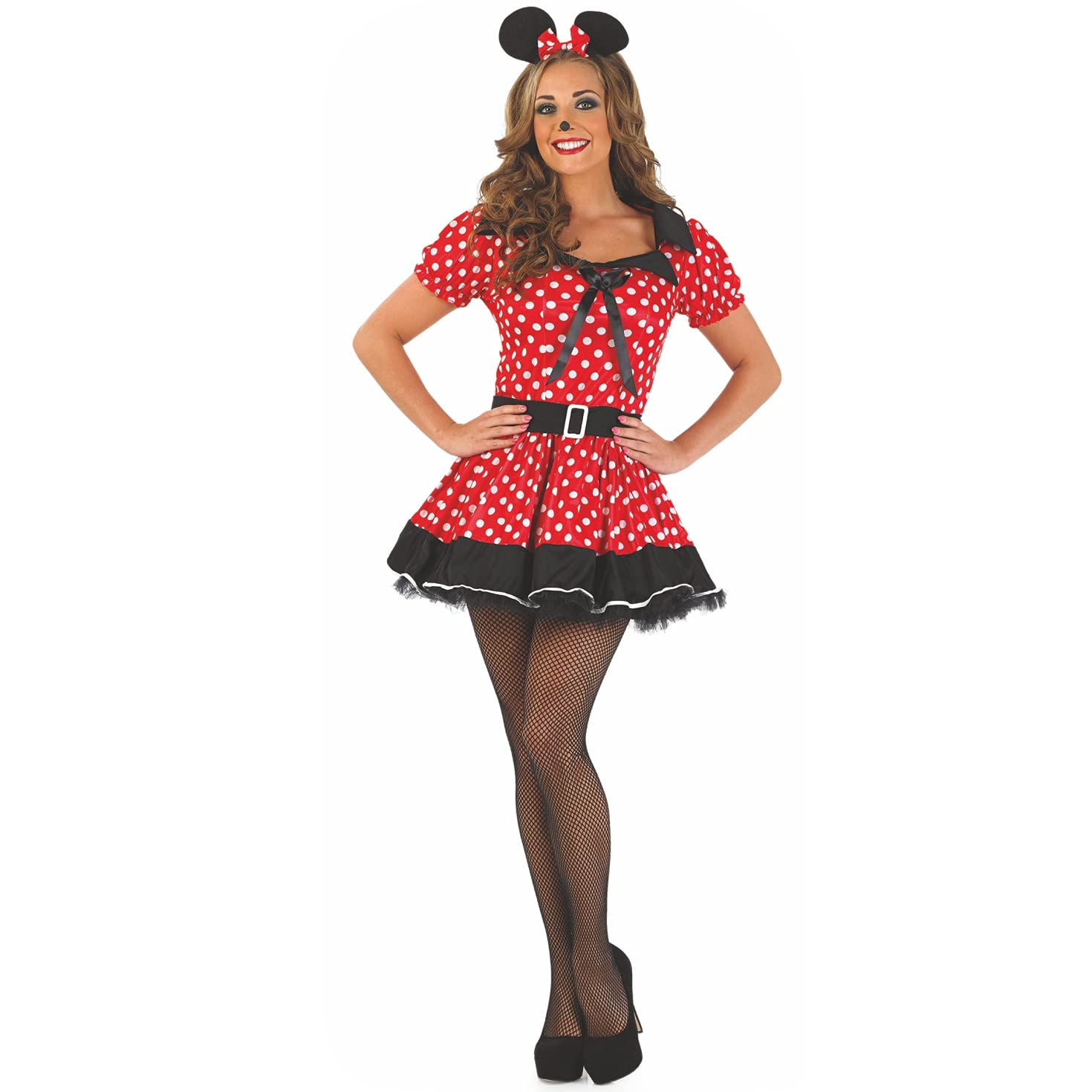 fun shack womens Womens Missy Mouse Red Dress