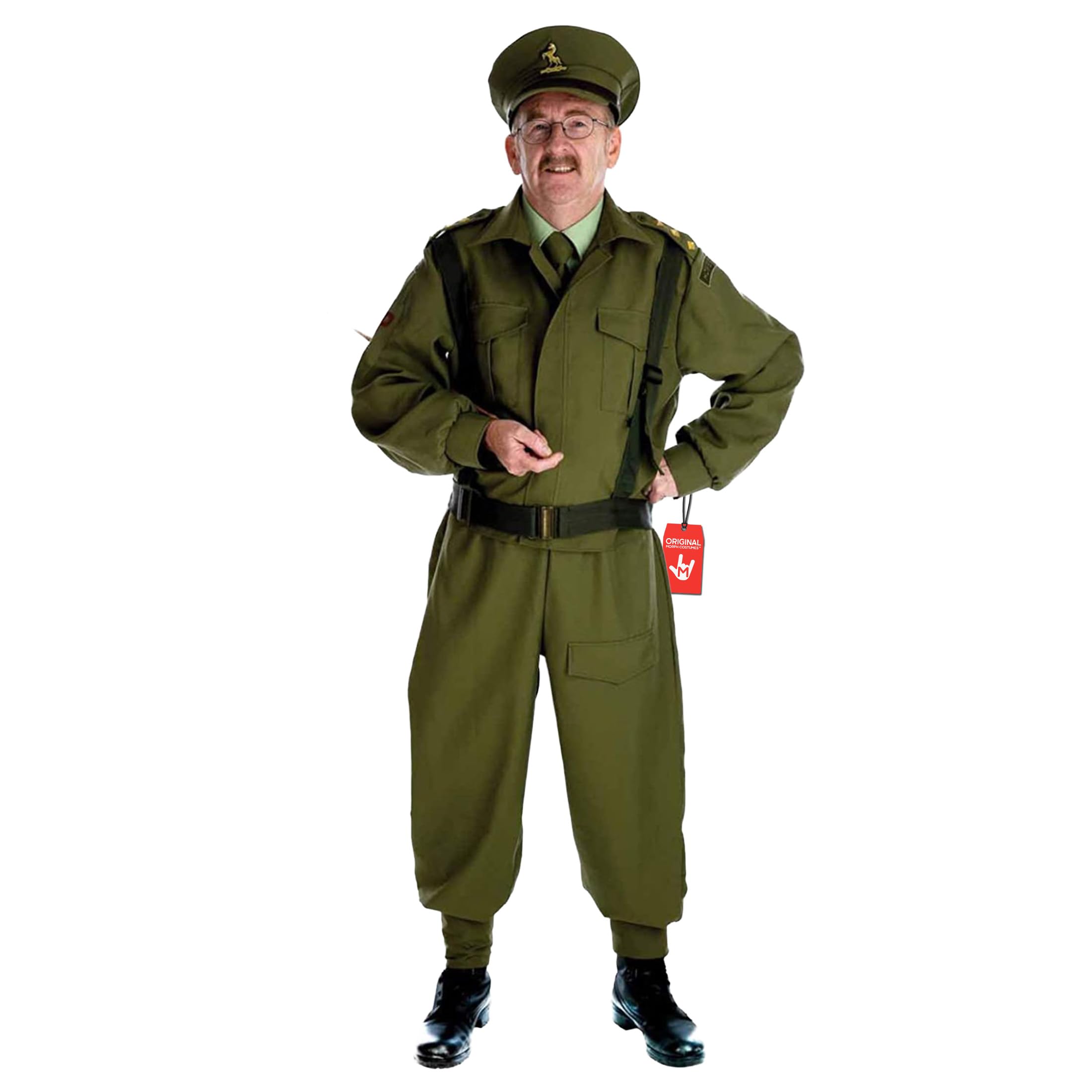 fun shack World War 2 Costumes for Men, British Soldier Costume, WW2 Soldier Costume, Army Costumes WW2