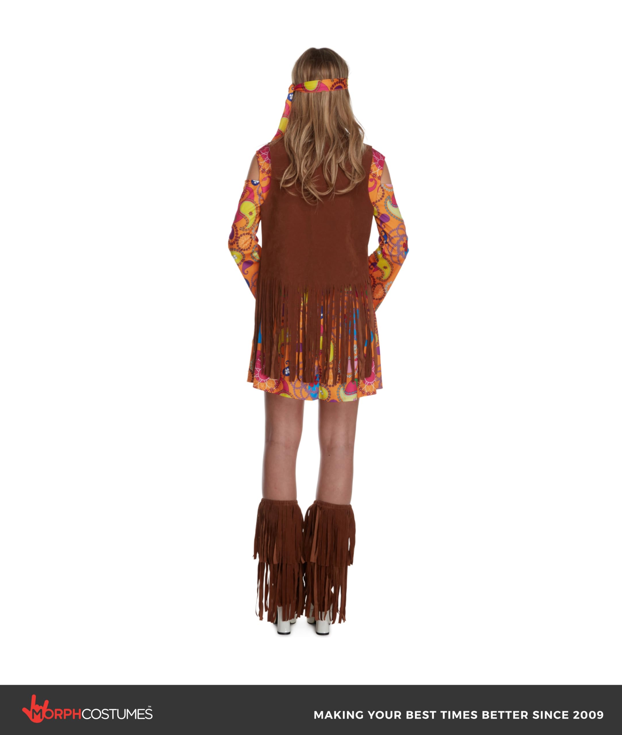 Morph 70s Costumes for Women, Hippie Costume Women, 60's Outfits for Womens, Womens Hippie Costumes - Image 5