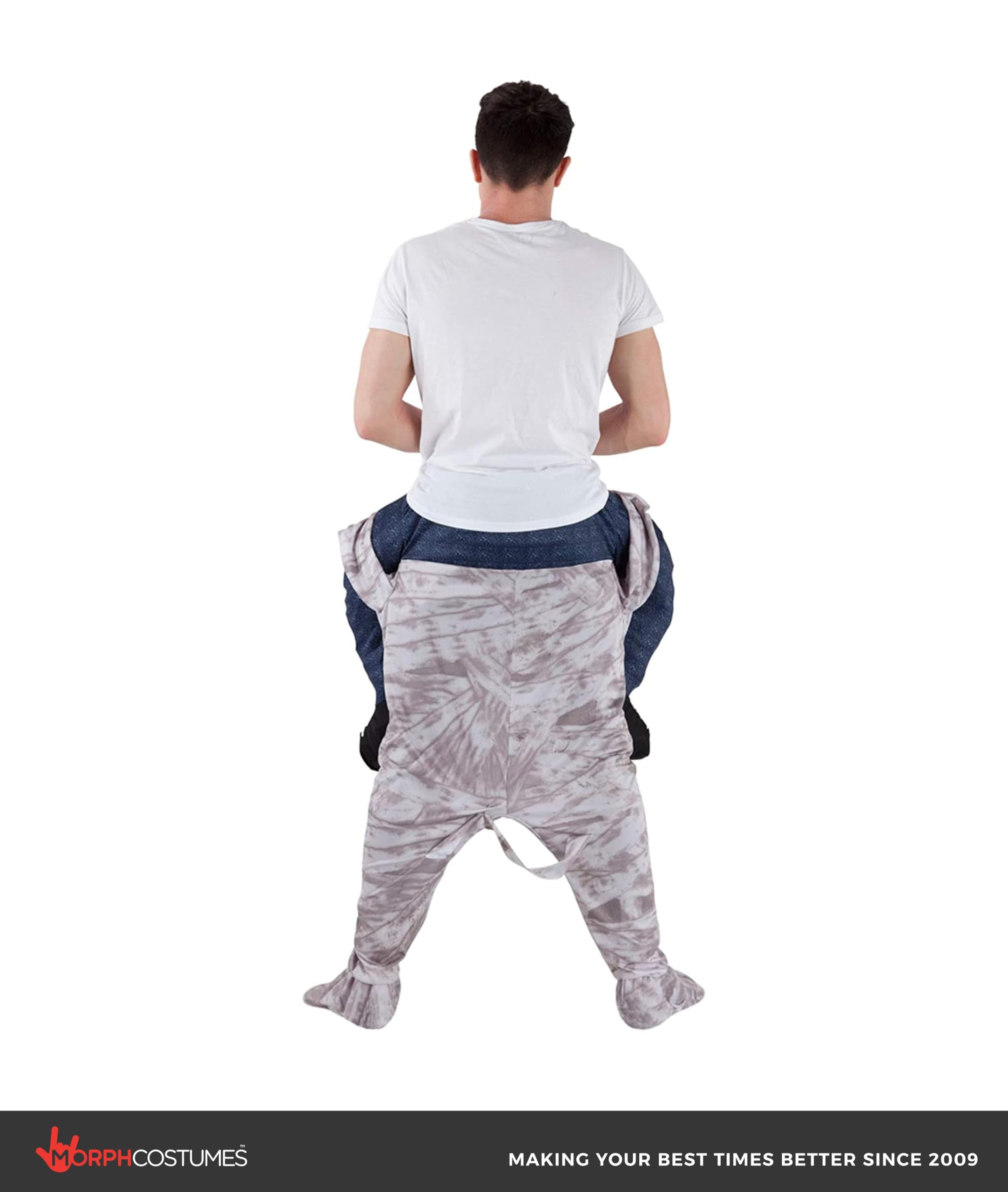 Morph Adult Mummy Piggyback Costume Monster Ride On Scary Halloween Costume For Adults - Image 5