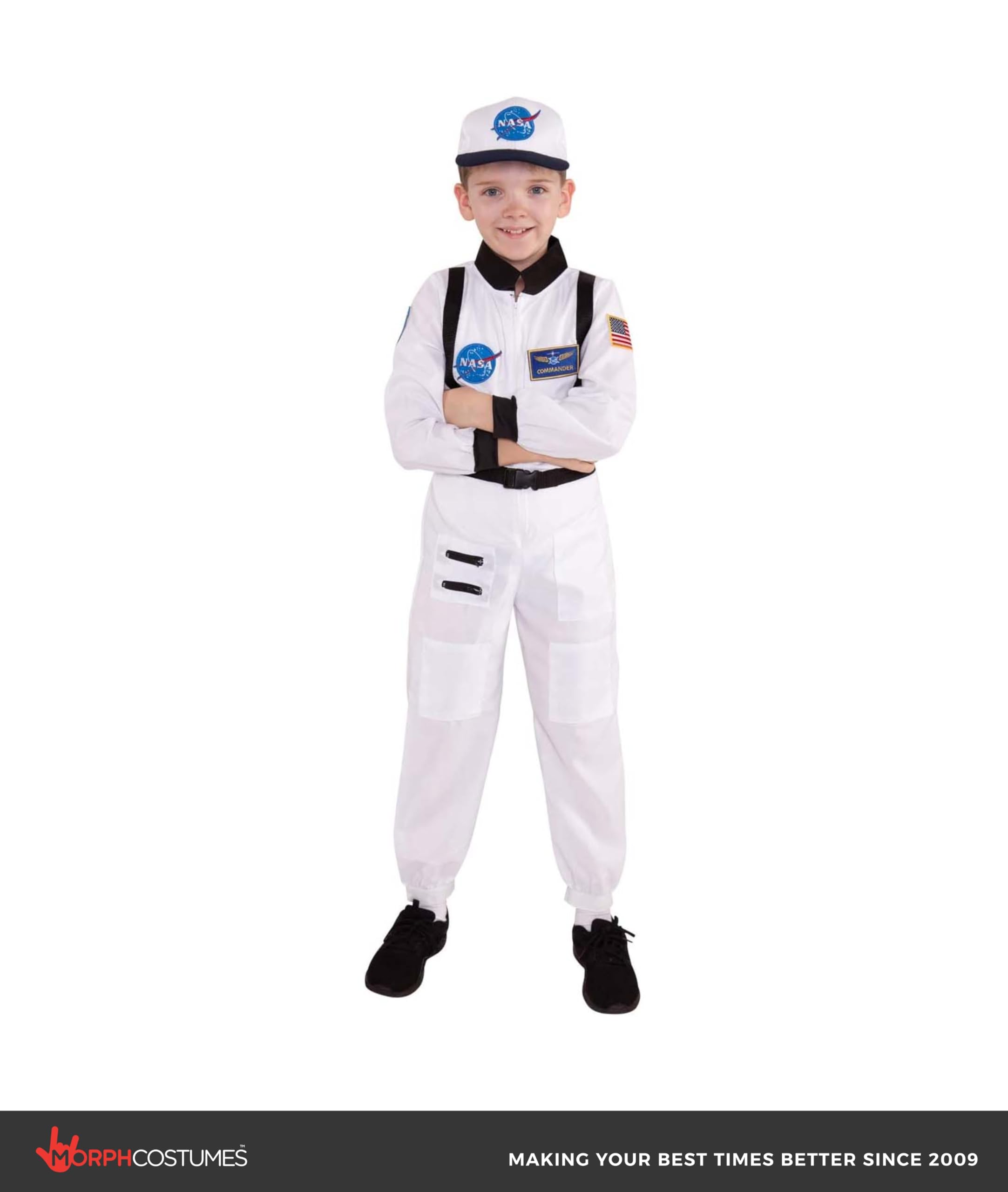 Morph Astronaut Costume For Kids, Boys Astronaut Costume, Nasa Astronaut Costume For Kids, Boys Halloween Costume - Image 3