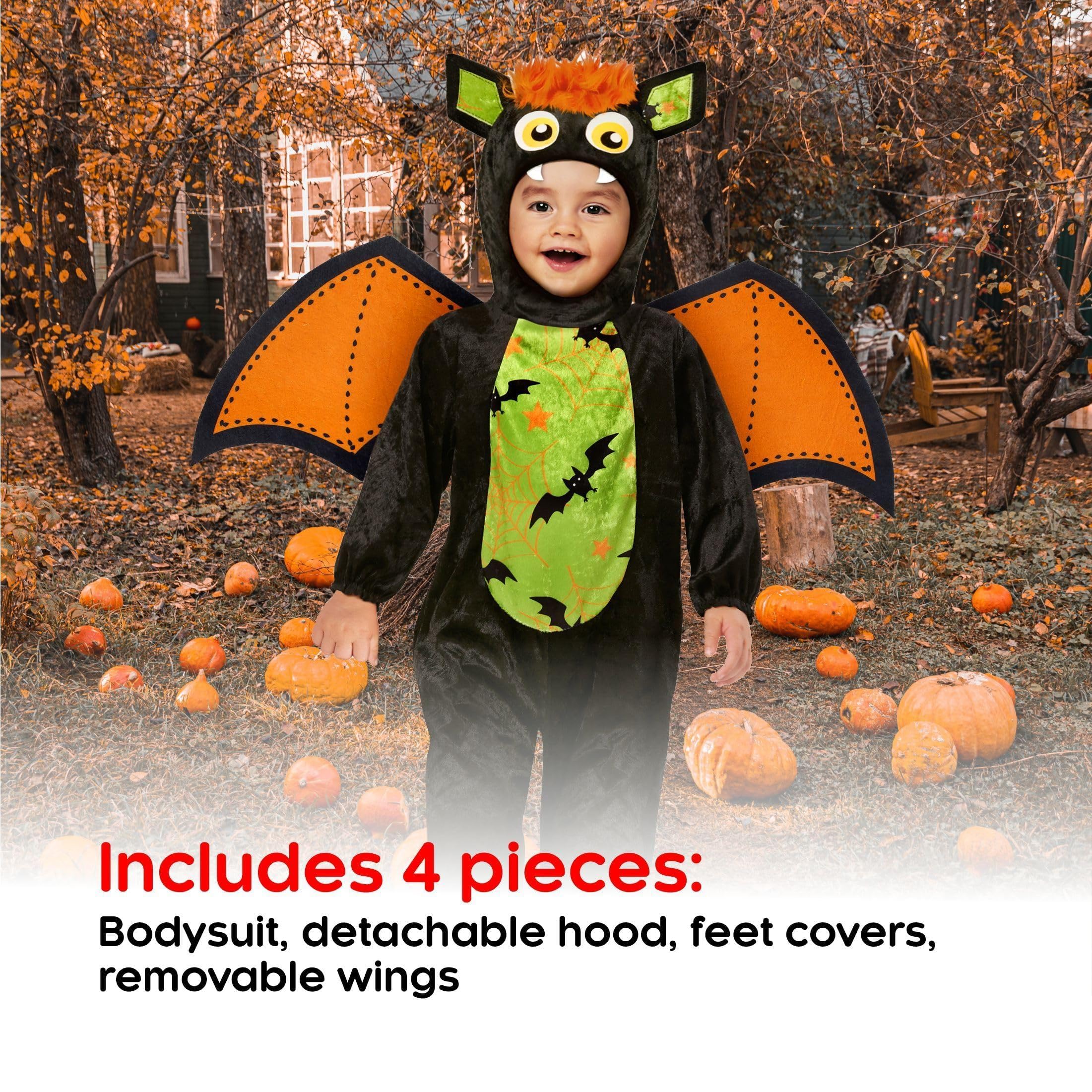 Morph Baby Bat Costume, Toddler Bat Costume, Baby Halloween Costumes, Halloween Costumes For kids - Image 4