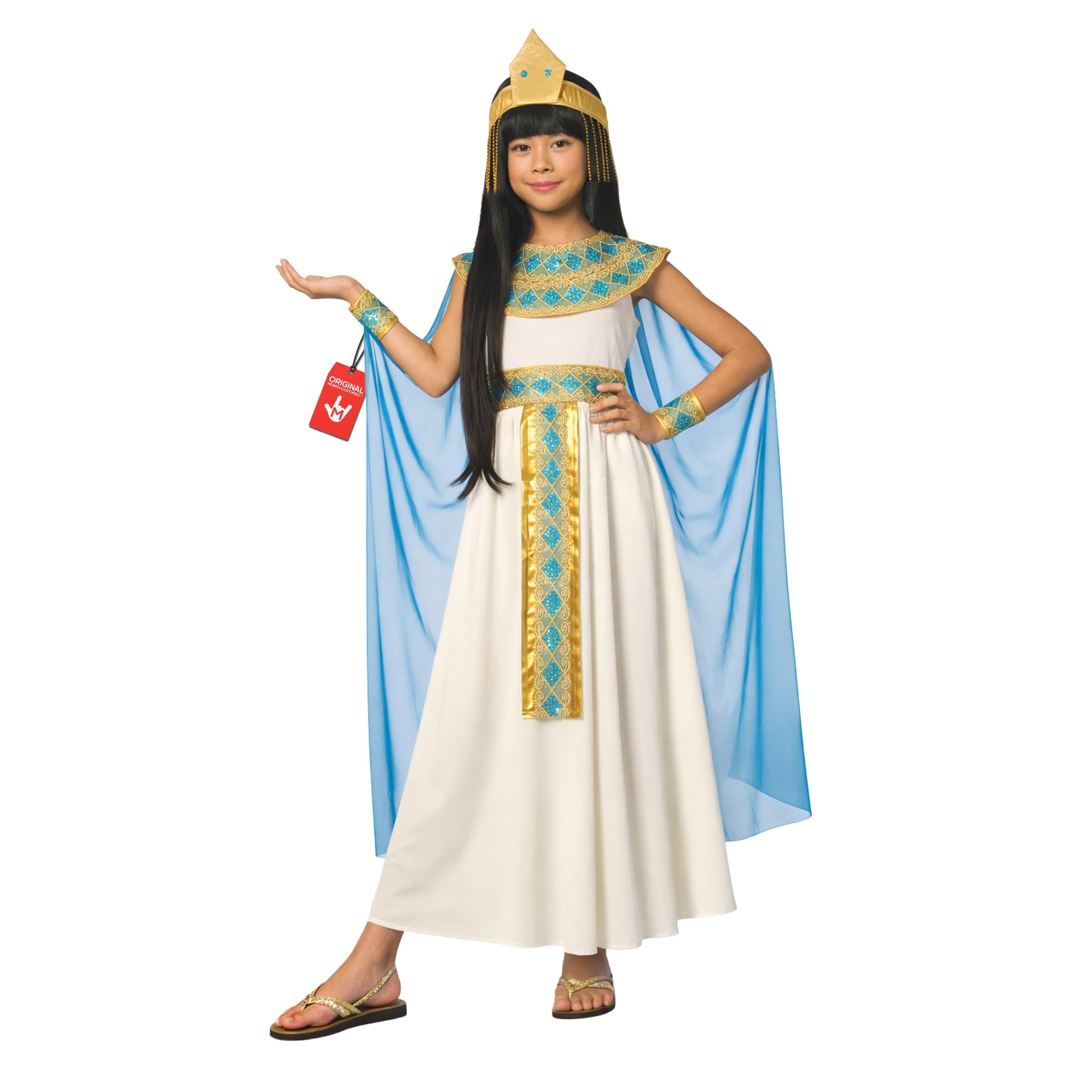 Morph Cleopatra Costume Kids, Egyptian Costume Kids, Cleopatra Costumes for Girls, Egyptian Costumes Girls