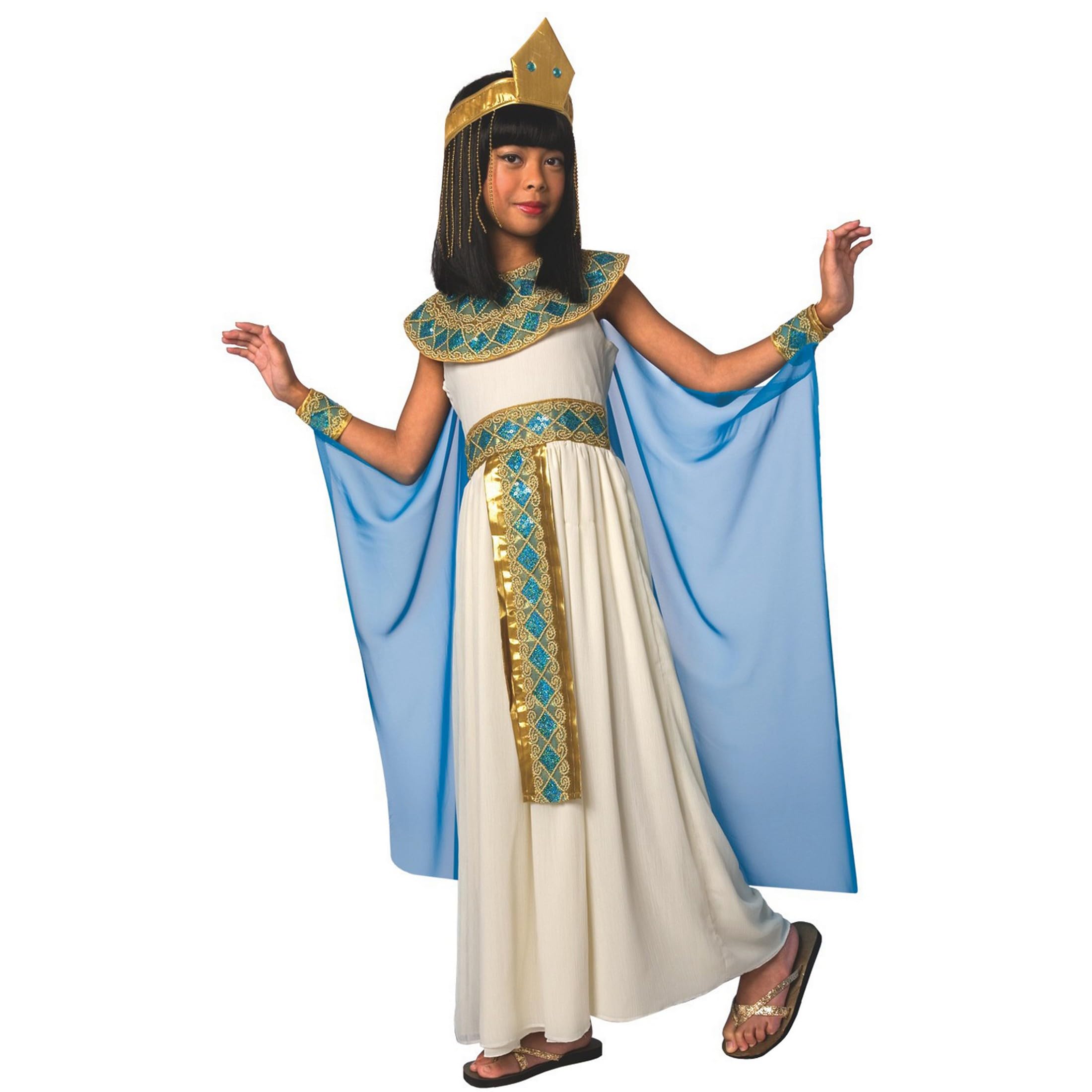 Morph Cleopatra Costume Kids, Egyptian Costume Kids, Cleopatra Costumes for Girls, Egyptian Costumes Girls - Image 9